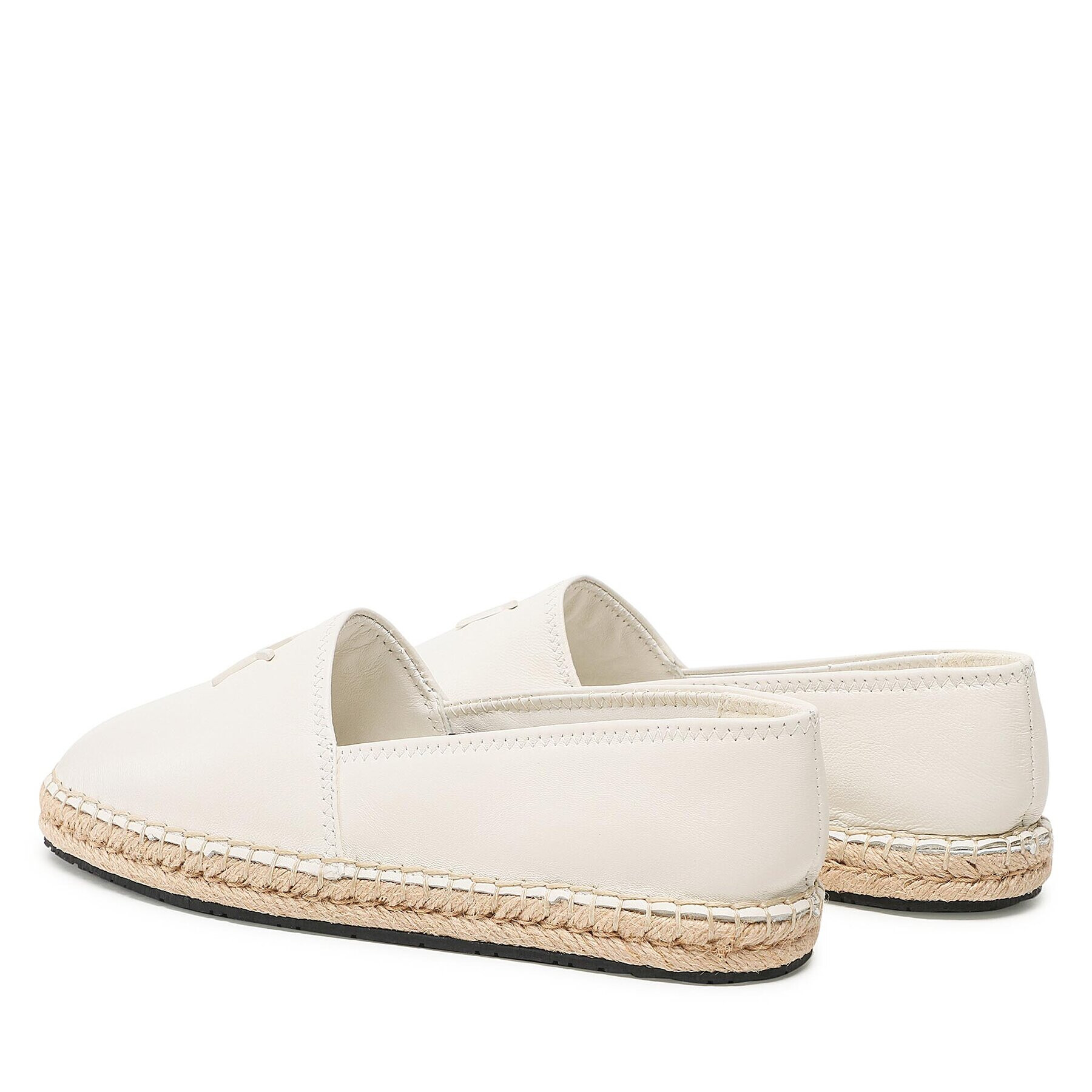 Calvin Klein Espadrile Espadrille HW0HW01457 Écru - Pled.ro