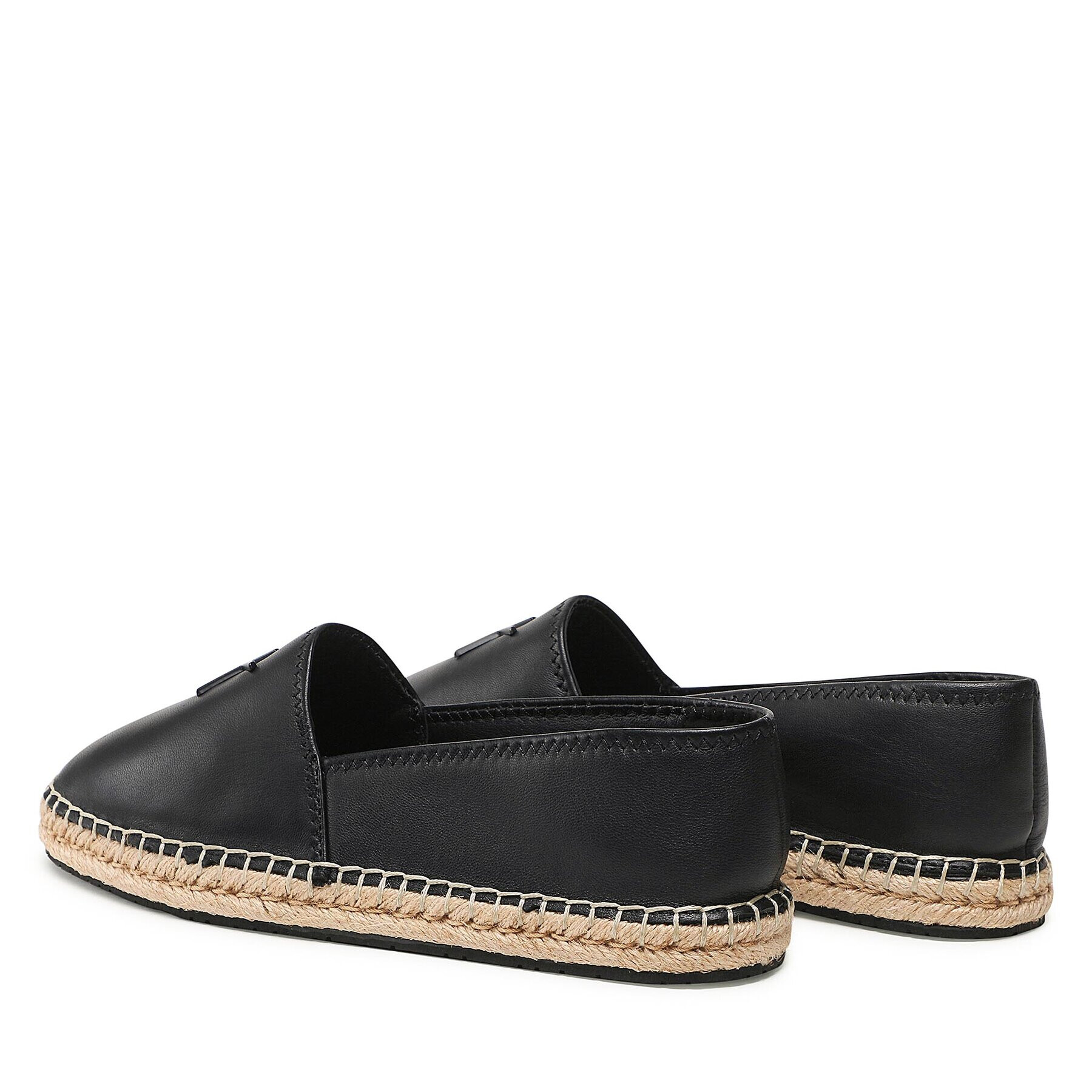 Calvin Klein Espadrile Espadrille HW0HW01457 Negru - Pled.ro