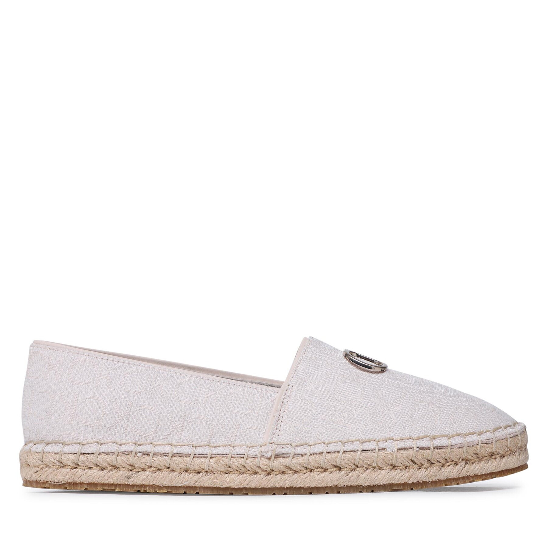 Calvin Klein Espadrile Espadrille W/Hw HW0HW01458 Écru - Pled.ro