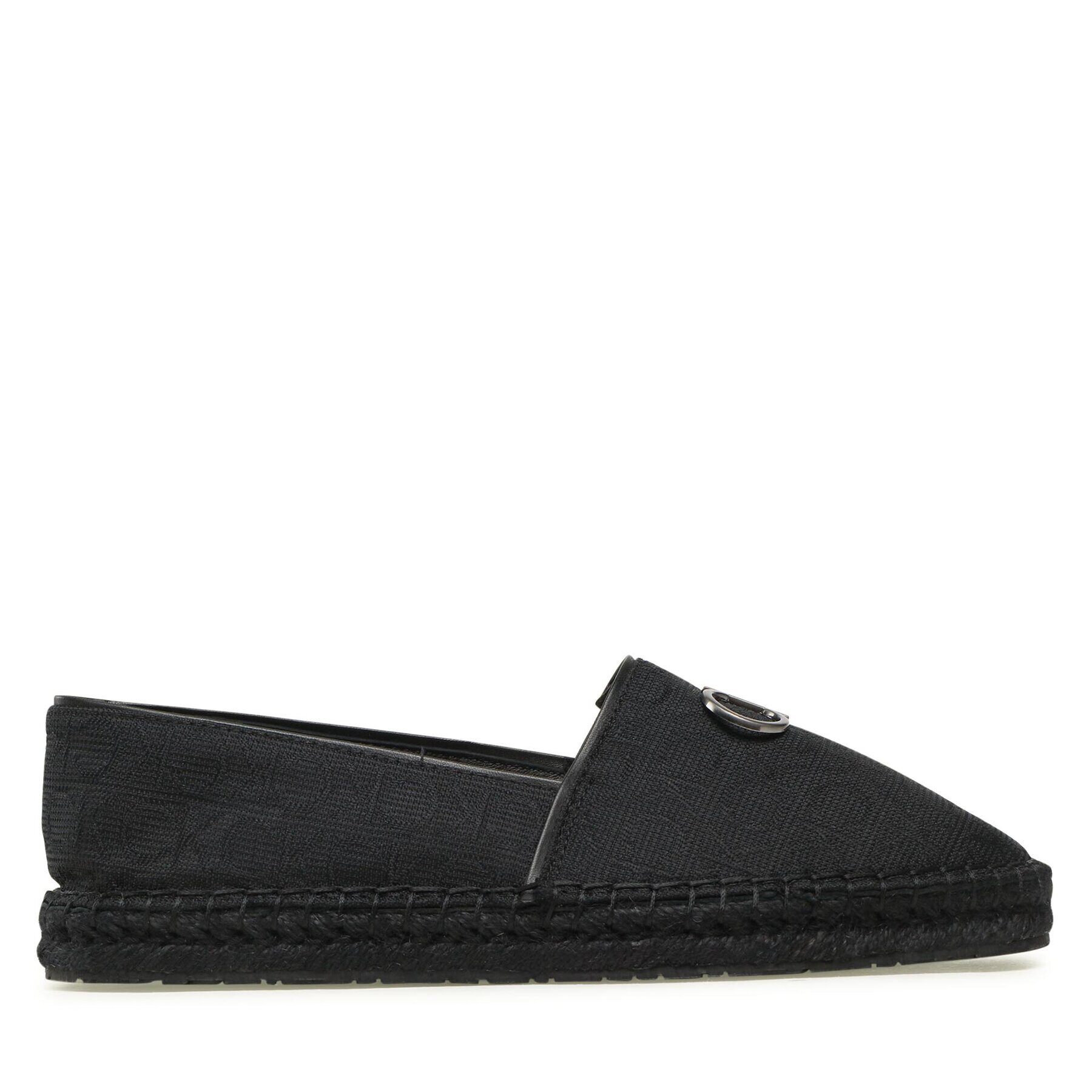 Calvin Klein Espadrile Espadrille W/Hw HW0HW01458 Negru - Pled.ro