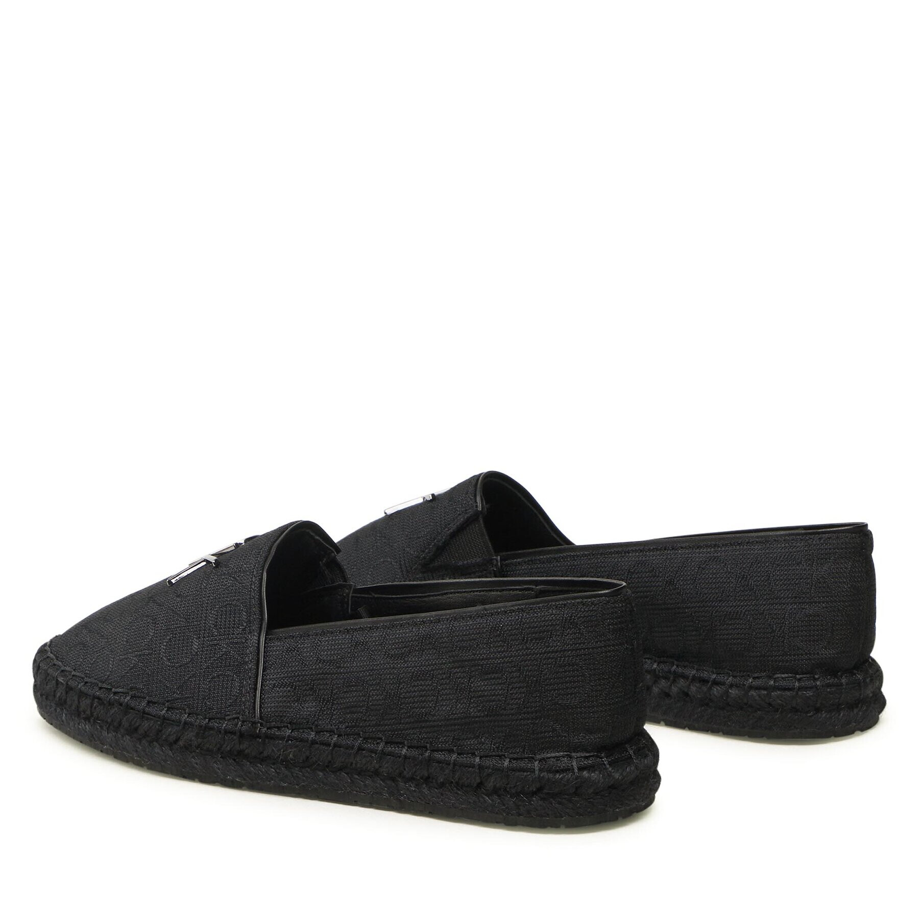 Calvin Klein Espadrile Espadrille W/Hw HW0HW01458 Negru - Pled.ro