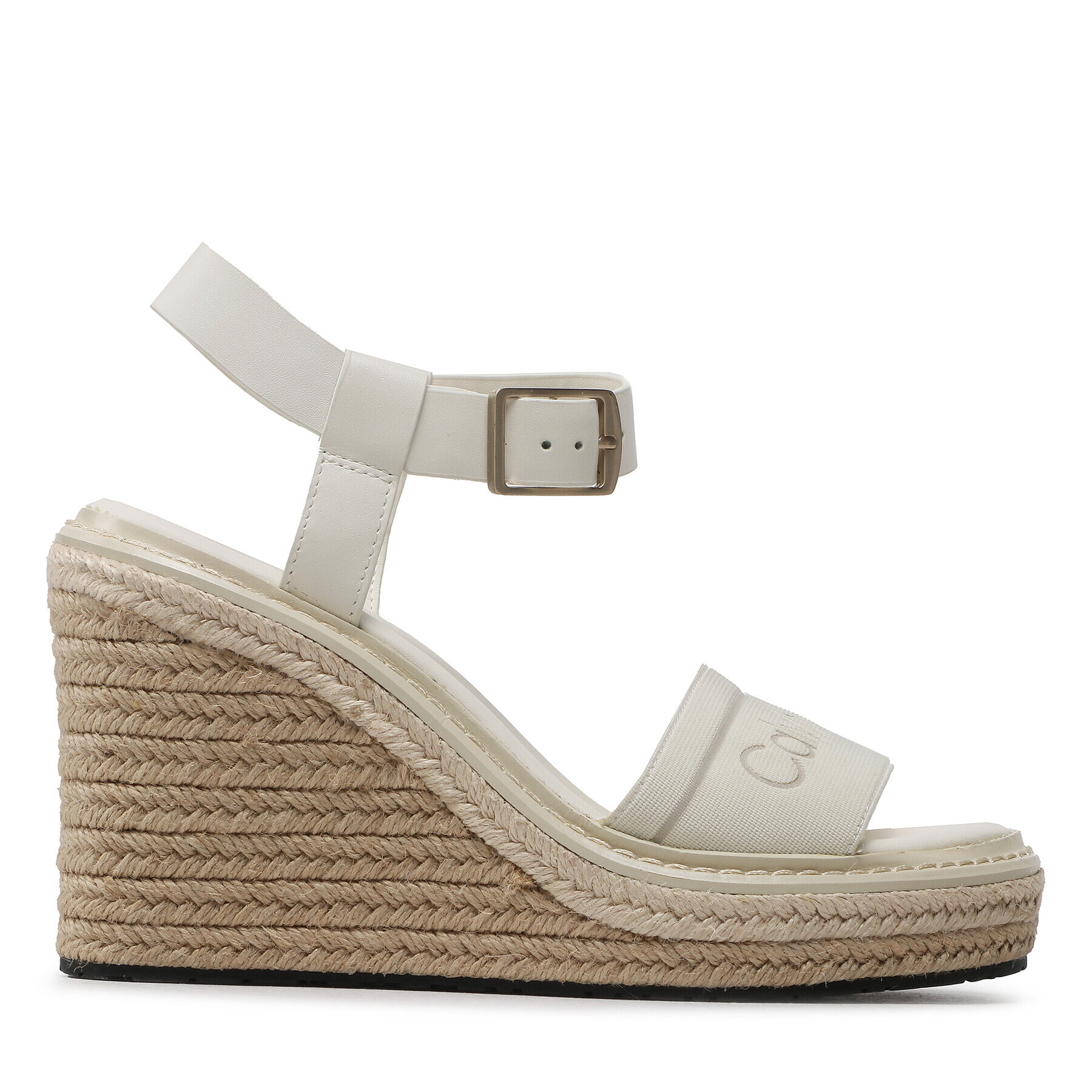 Calvin Klein Espadrile Wedge 70Hh - He HW0HW01499 Bej - Pled.ro