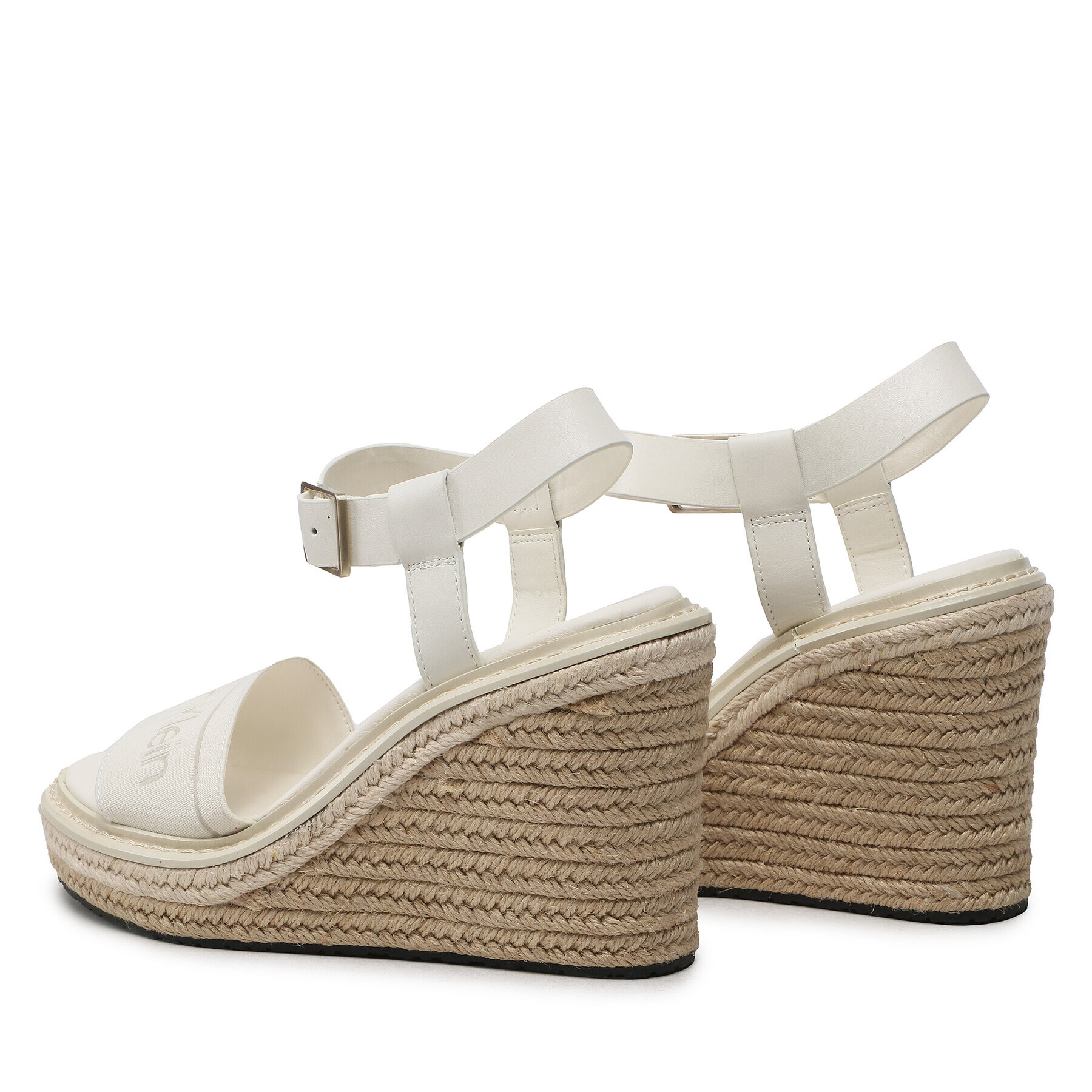 Calvin Klein Espadrile Wedge 70Hh - He HW0HW01499 Bej - Pled.ro