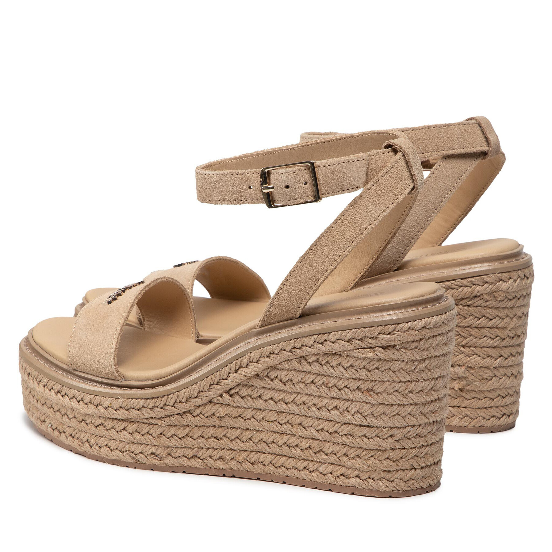 Calvin Klein Espadrile Wedge Sandl 50-Su HW0HW00822 Bej - Pled.ro