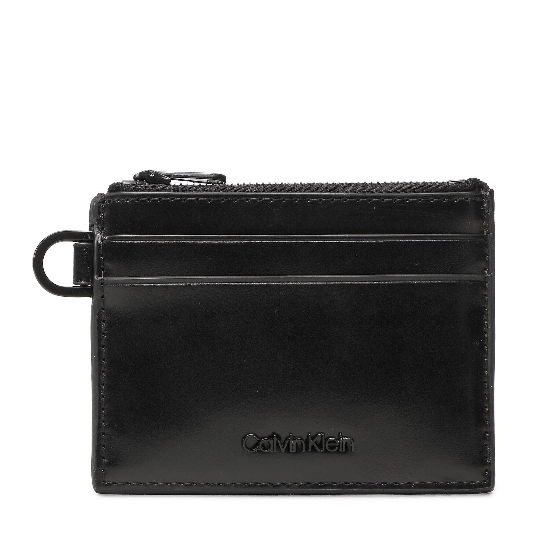 Calvin Klein Etui pentru carduri Ck Median 4Cc Holder W/Zip K50K510326 Negru - Pled.ro