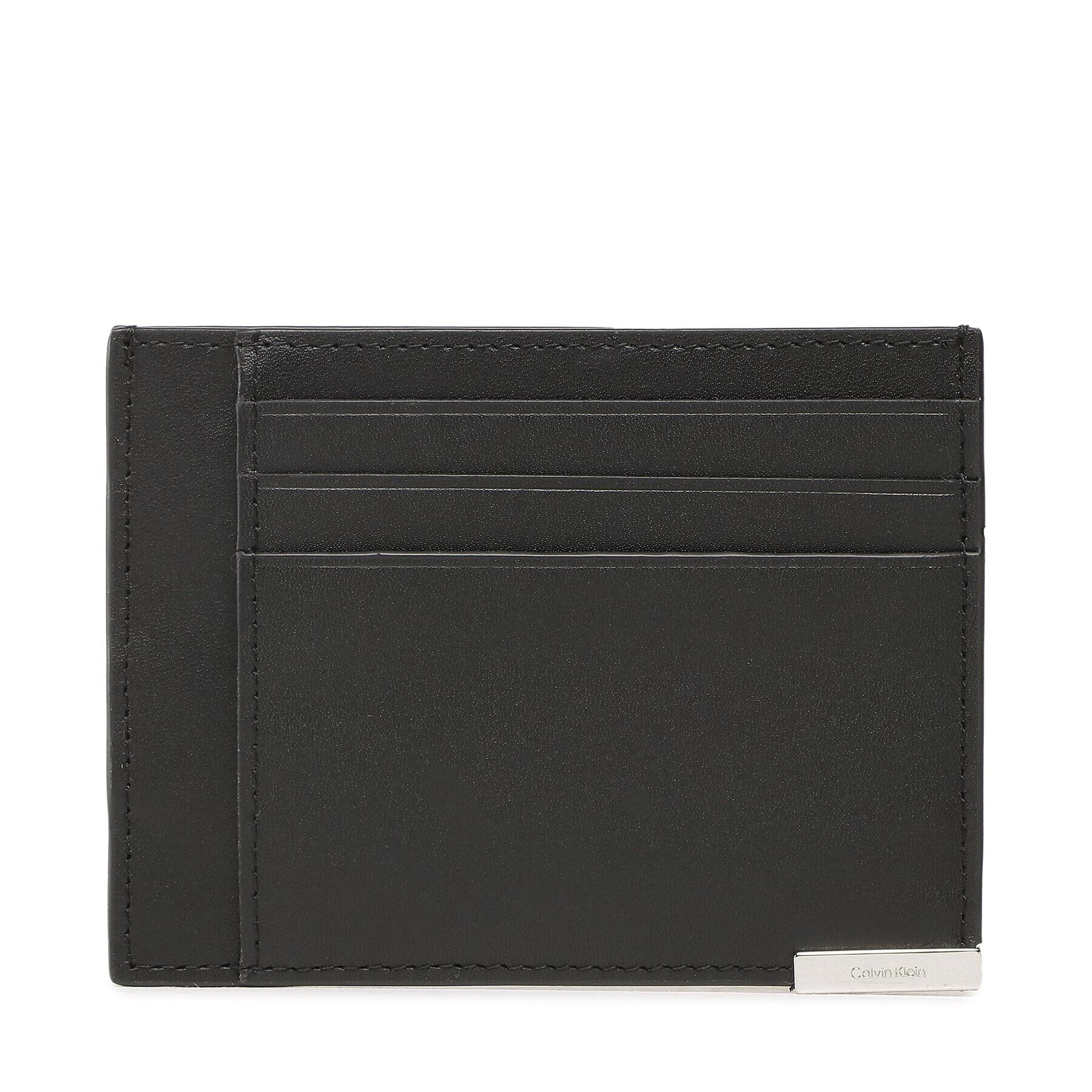 Calvin Klein Etui pentru carduri Modern Plaque Id Cardholder K50K509985 Negru - Pled.ro