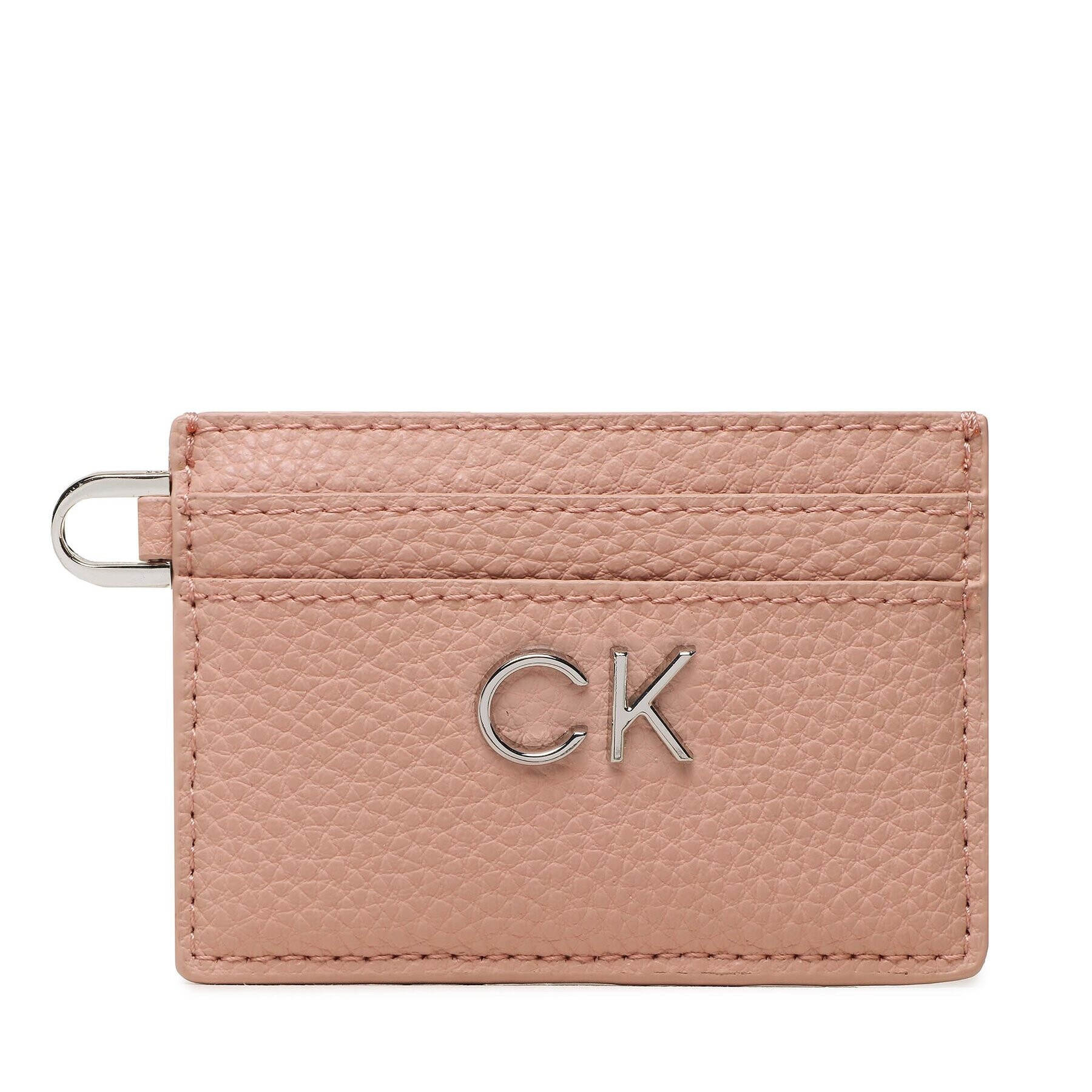 Calvin Klein Etui pentru carduri Re-Lock Cardholder Pbl K60K610671 Roz - Pled.ro