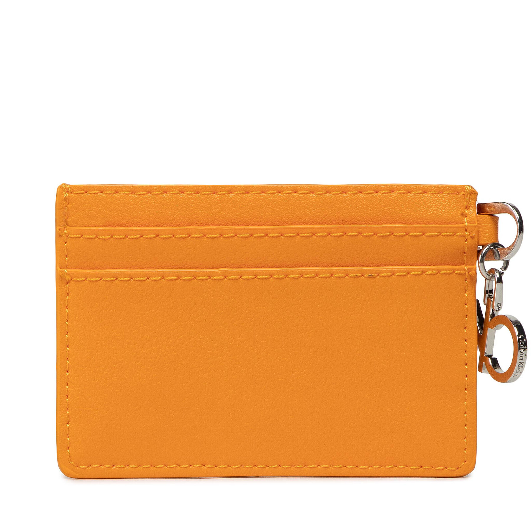 Calvin Klein Etui pentru carduri Re-Lock Cardholder With Charm K60K609135 Portocaliu - Pled.ro