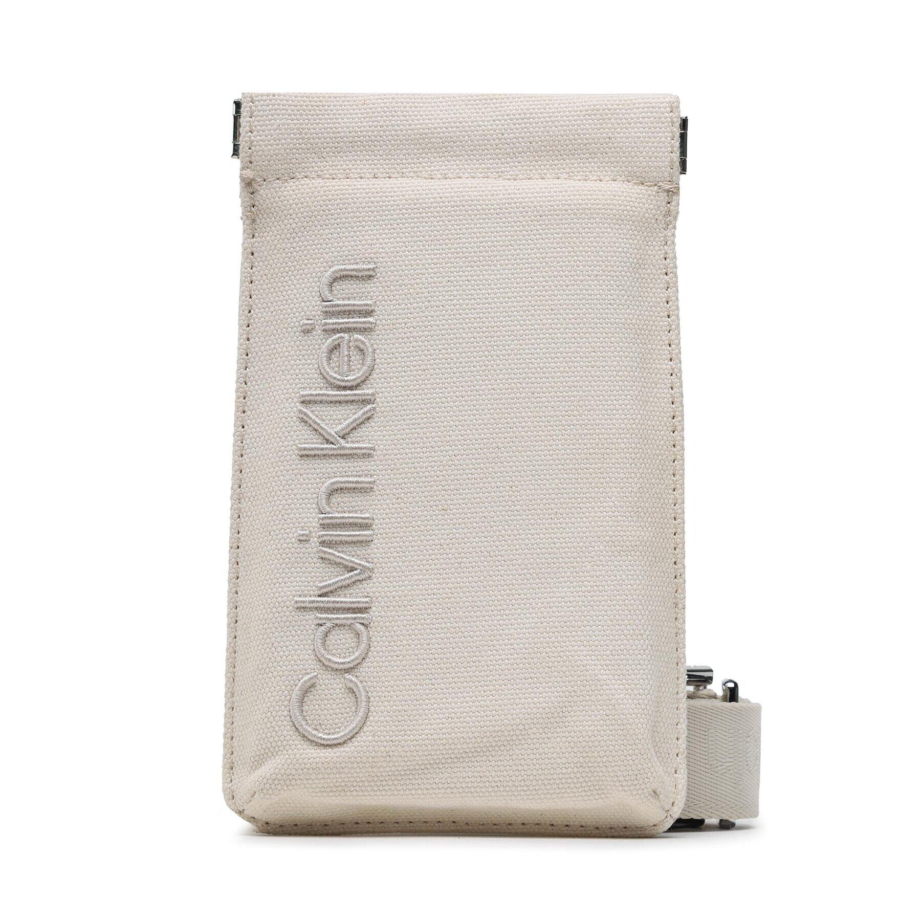 Calvin Klein Etui pentru telefon Ck Summer Phone Crossbody K60K610460 Bej - Pled.ro