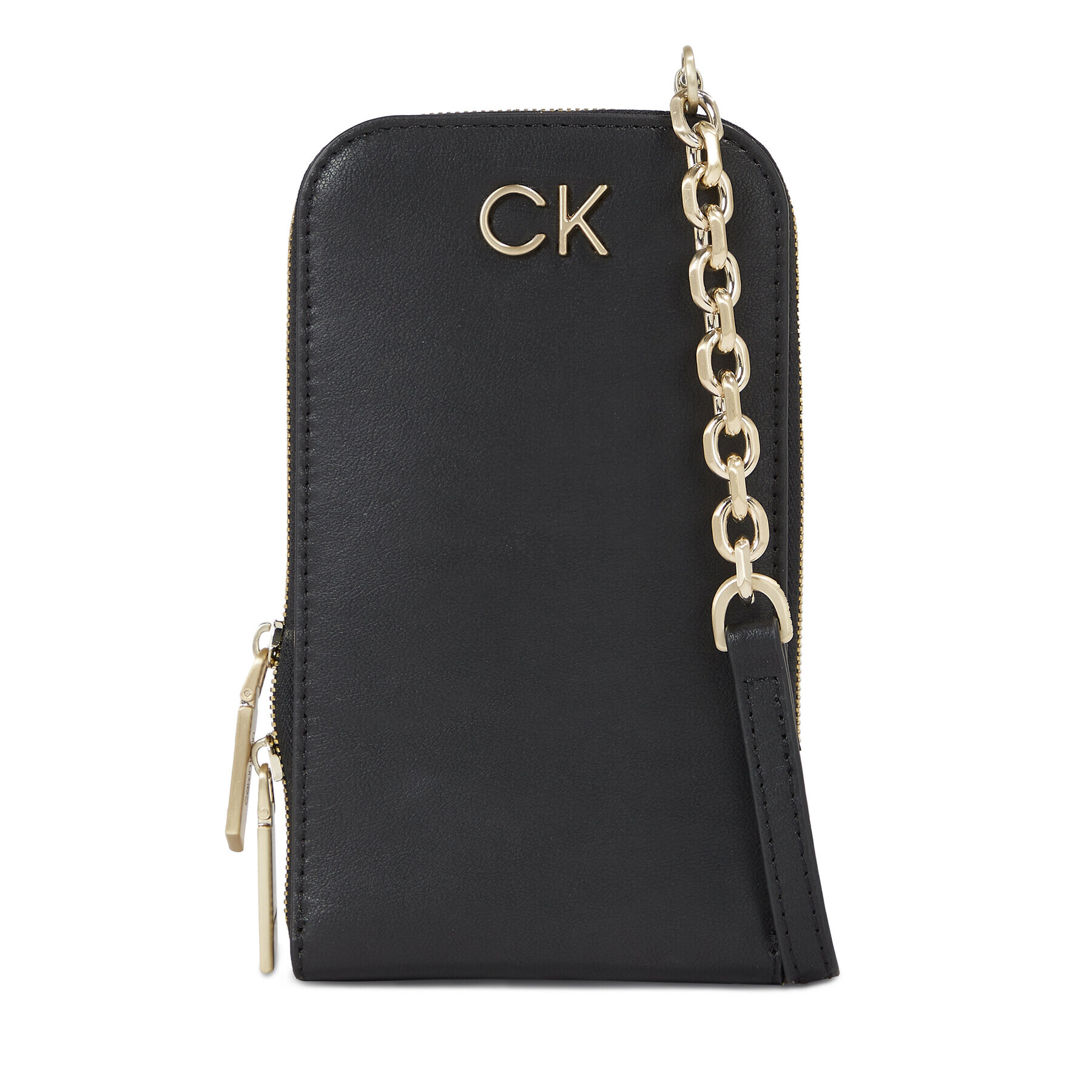 Calvin Klein Etui pentru telefon Re-Lock Phone Crossbody K60K611100 Negru - Pled.ro