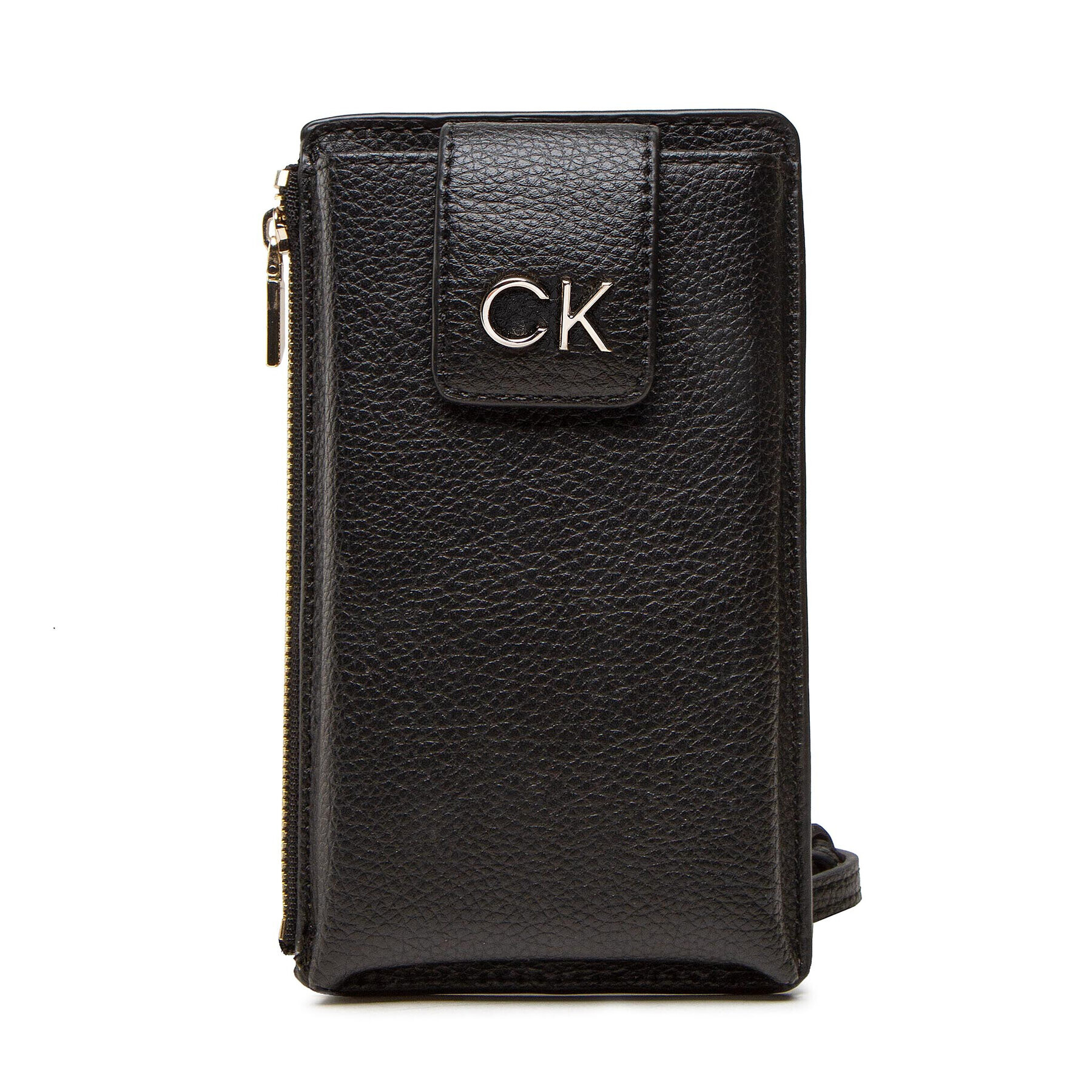 Calvin Klein Etui pentru telefon Re-Lock Phone Xbody W/Flap Pbl K60K609132 Negru - Pled.ro