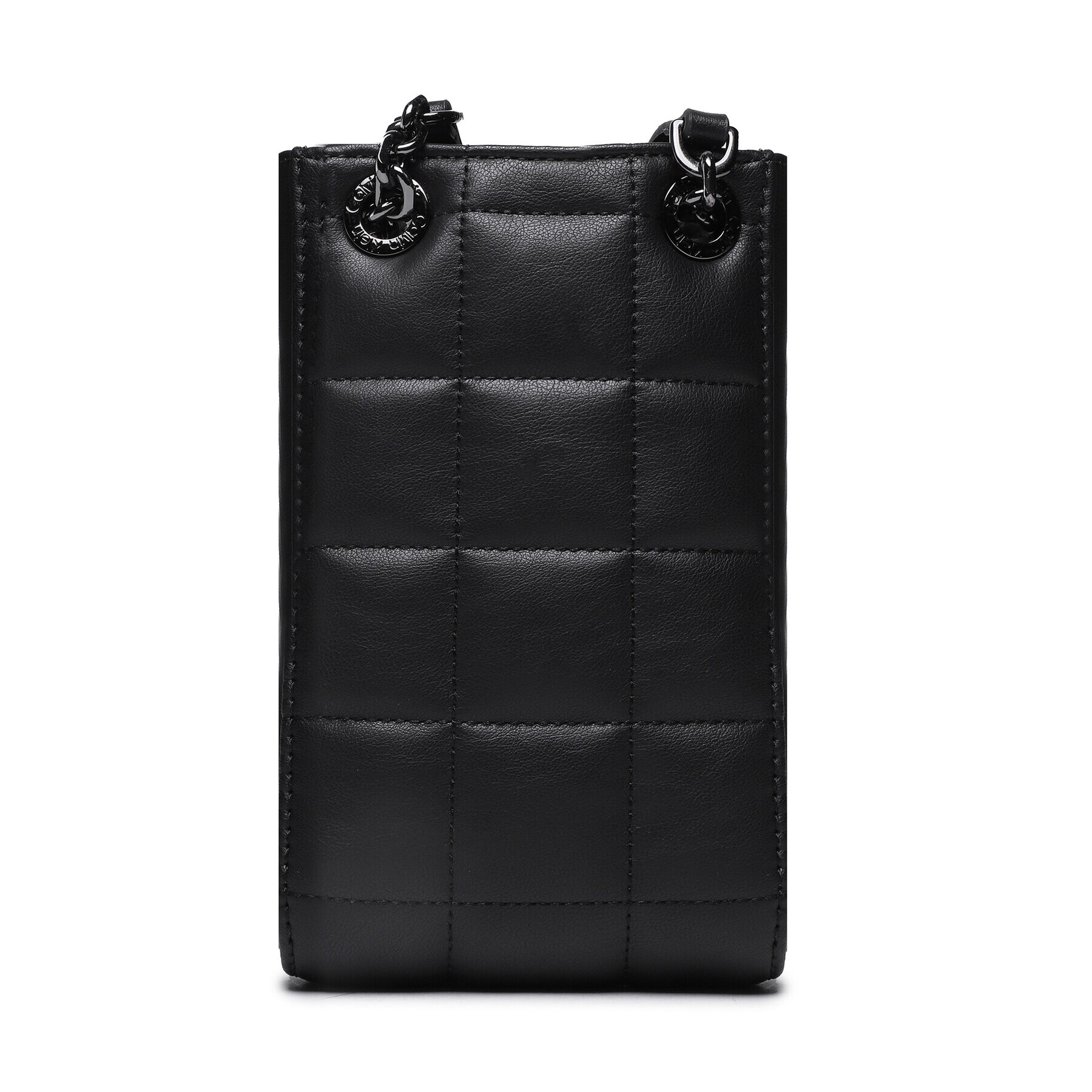 Calvin Klein Etui pentru telefon Re-Lock Quilt Phone Crossbody K60K610471 Negru - Pled.ro