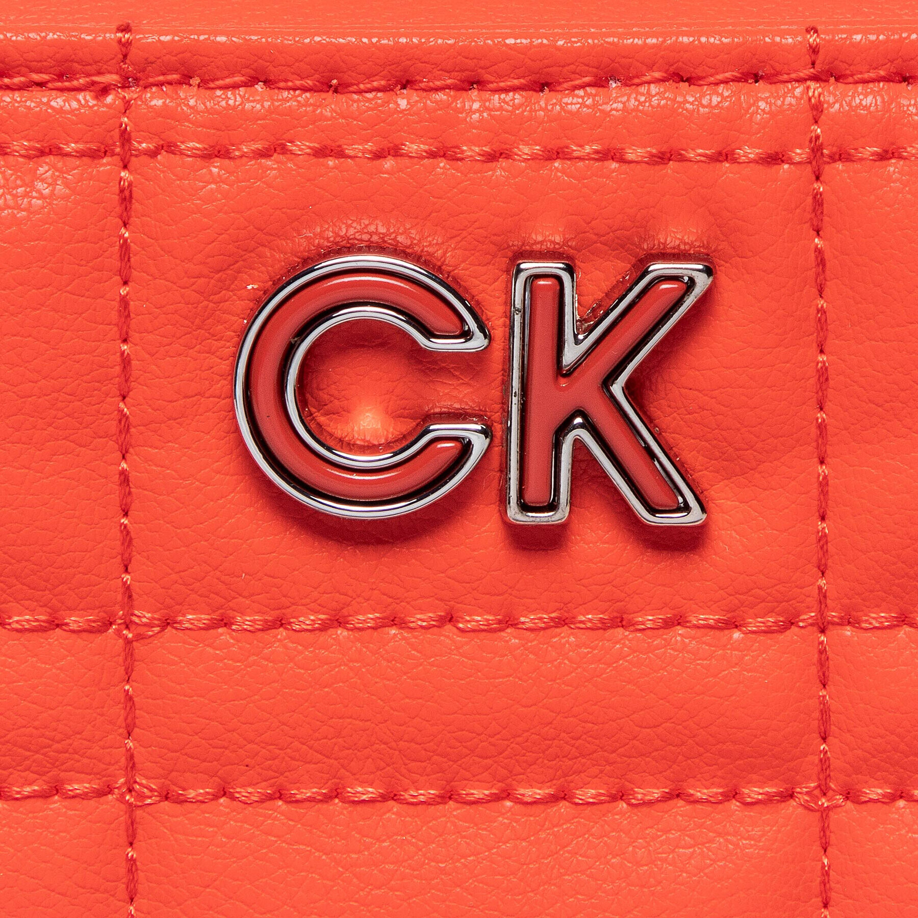 Calvin Klein Etui pentru telefon Re-Lock Quilt Phone Pouch K60K609911 Coral - Pled.ro