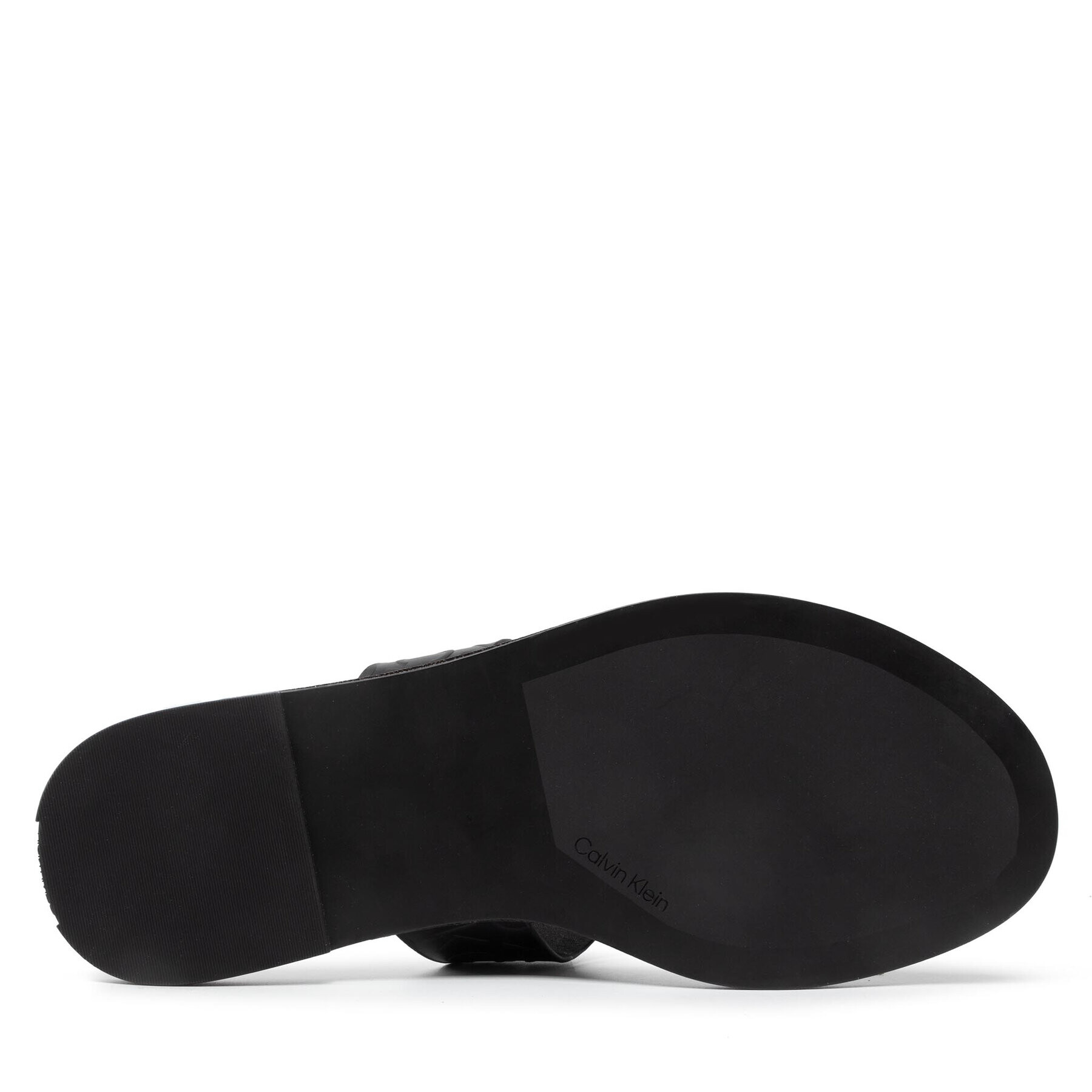 Calvin Klein Flip flop Almond Flat Tp Slide Hf HW0HW01159 Negru - Pled.ro