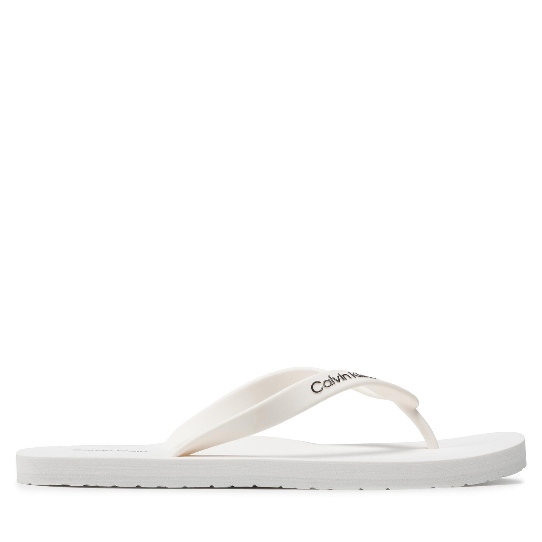 Calvin Klein Flip flop Ff Comfort HM0HM00459 Alb - Pled.ro