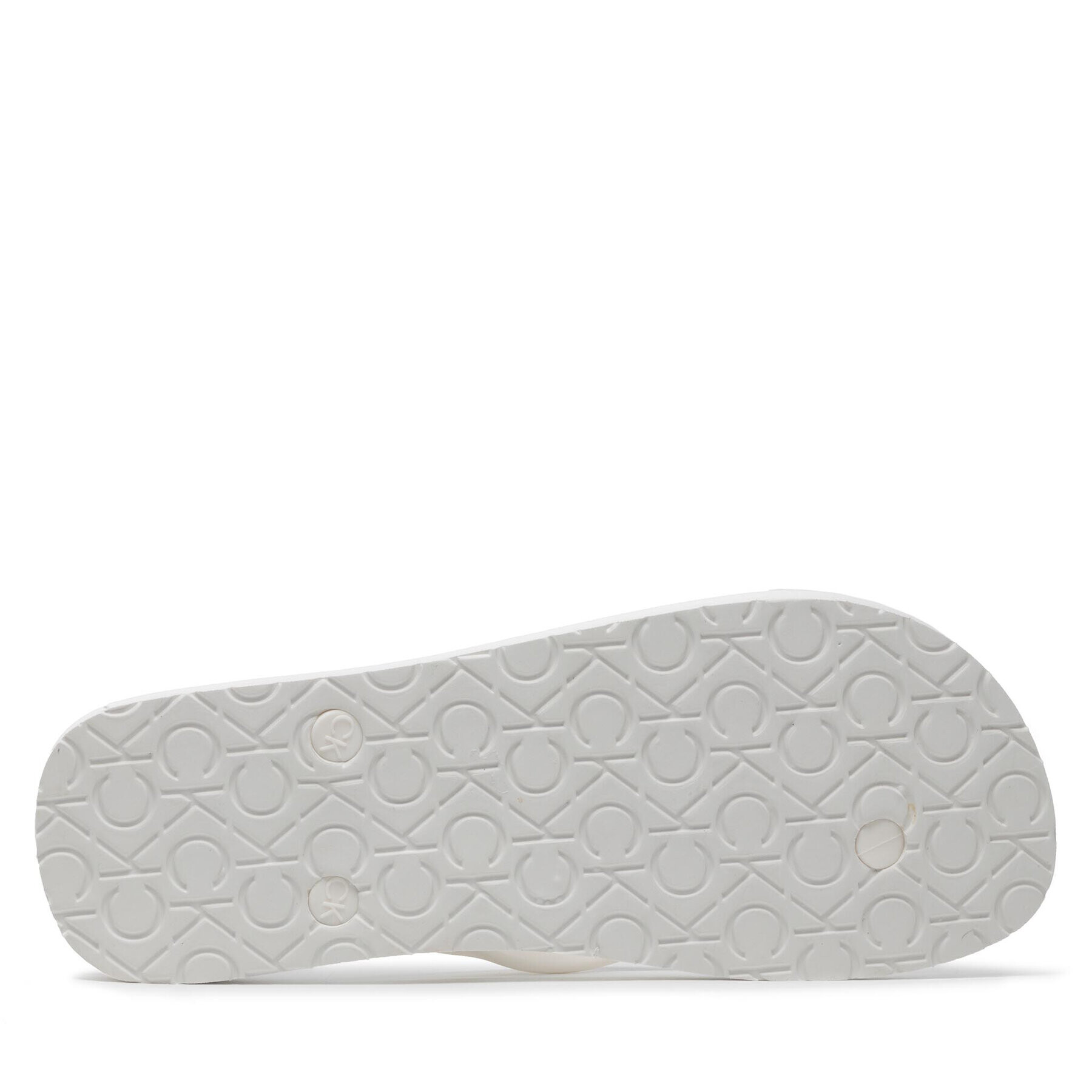 Calvin Klein Flip flop Ff Comfort HM0HM00459 Alb - Pled.ro