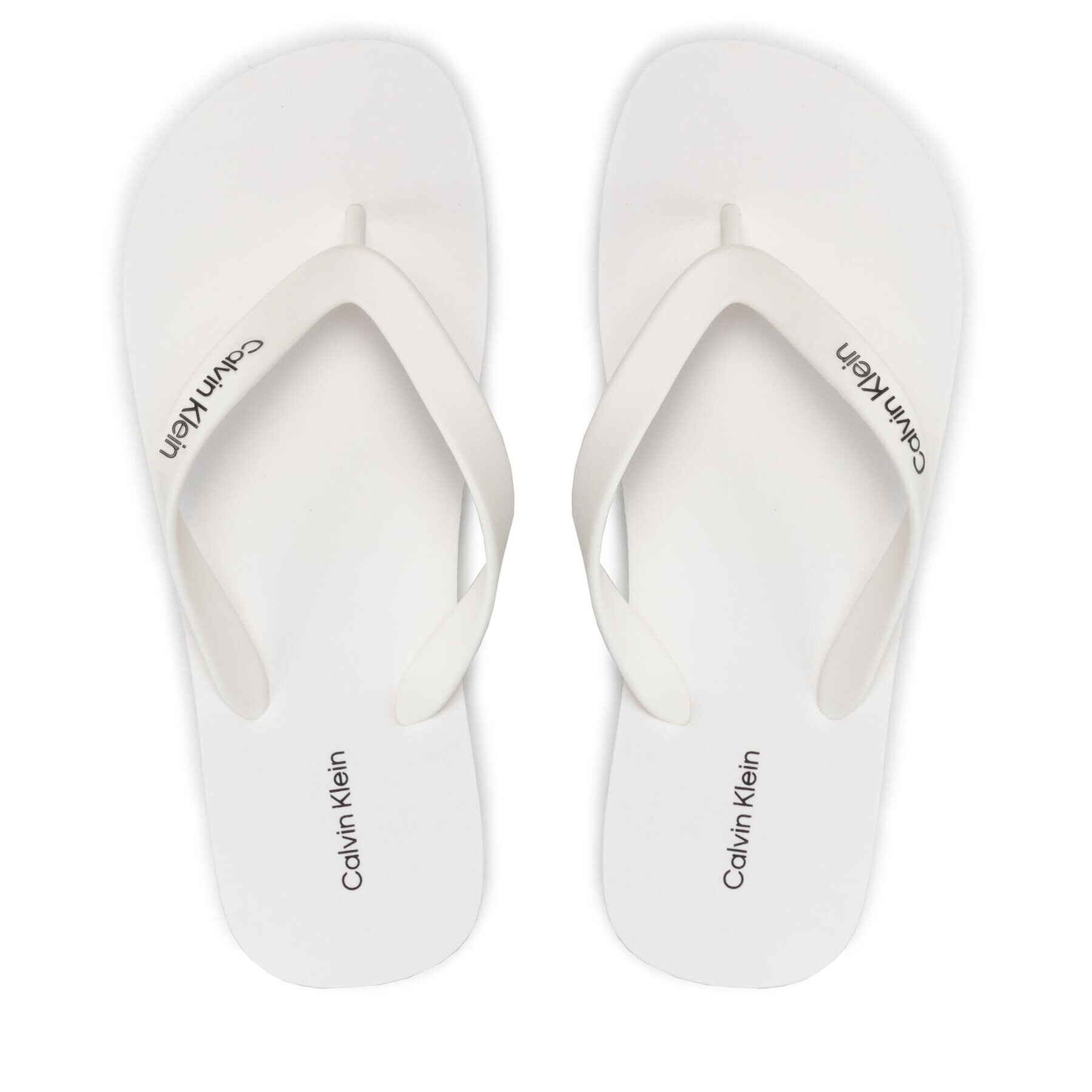 Calvin Klein Flip flop Ff Comfort HM0HM00459 Alb - Pled.ro