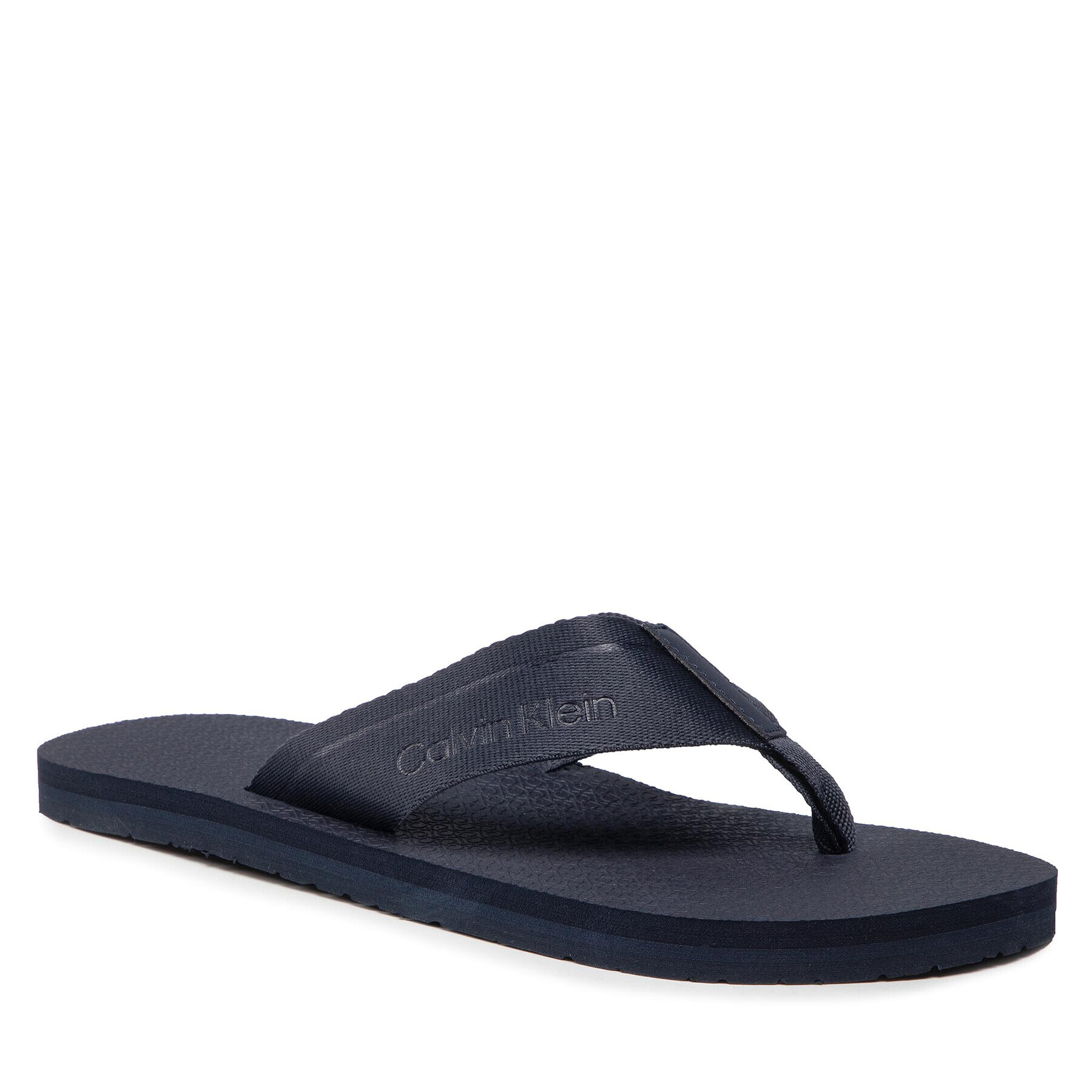 Calvin Klein Flip flop Ff Comfort Web HM0HM00458 Bleumarin - Pled.ro