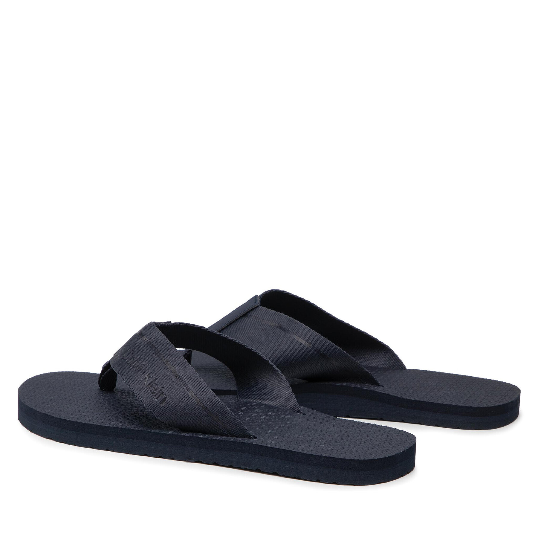 Calvin Klein Flip flop Ff Comfort Web HM0HM00458 Bleumarin - Pled.ro