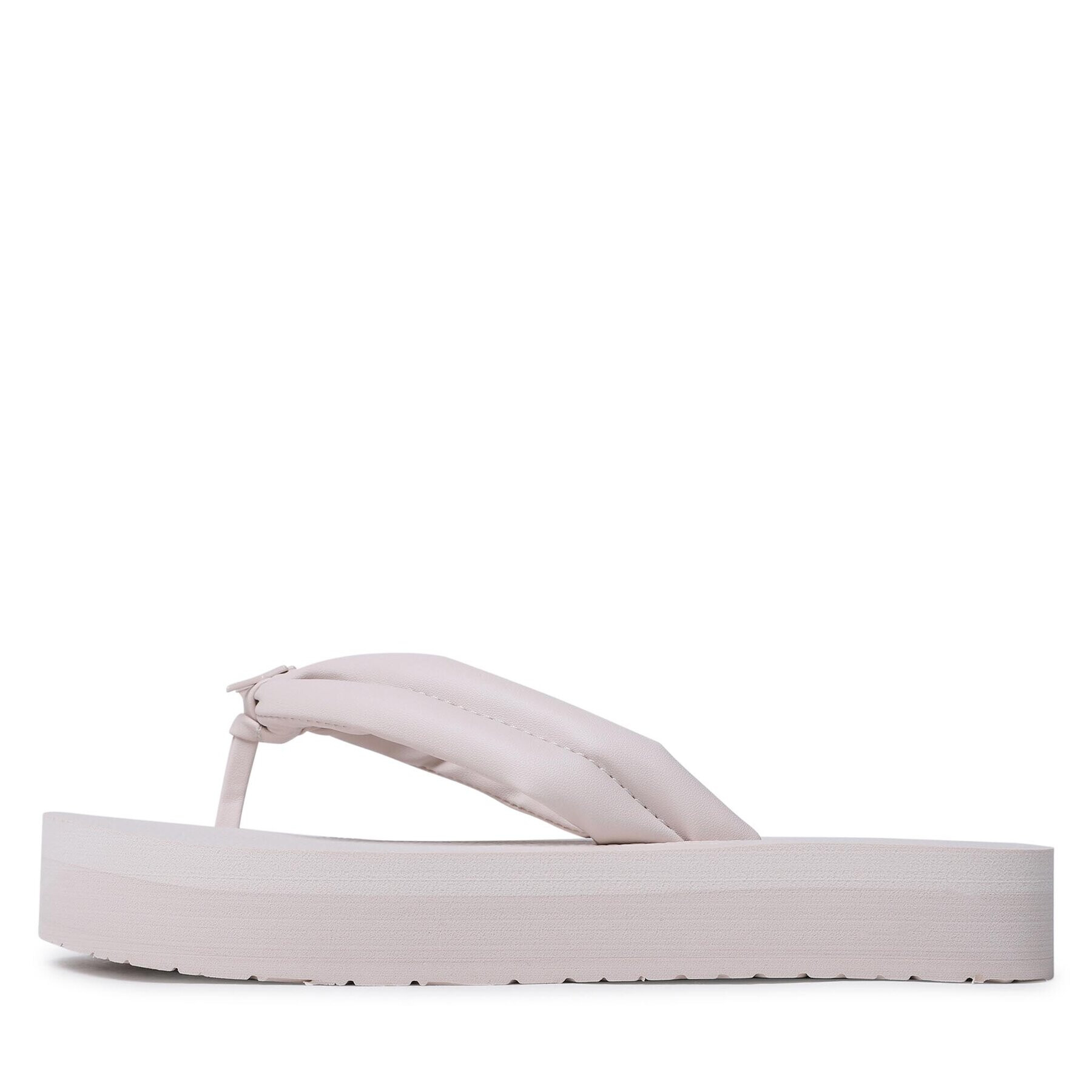 Calvin Klein Flip flop Flatform Flip Flop W/Hw HW0HW01503 Bej - Pled.ro