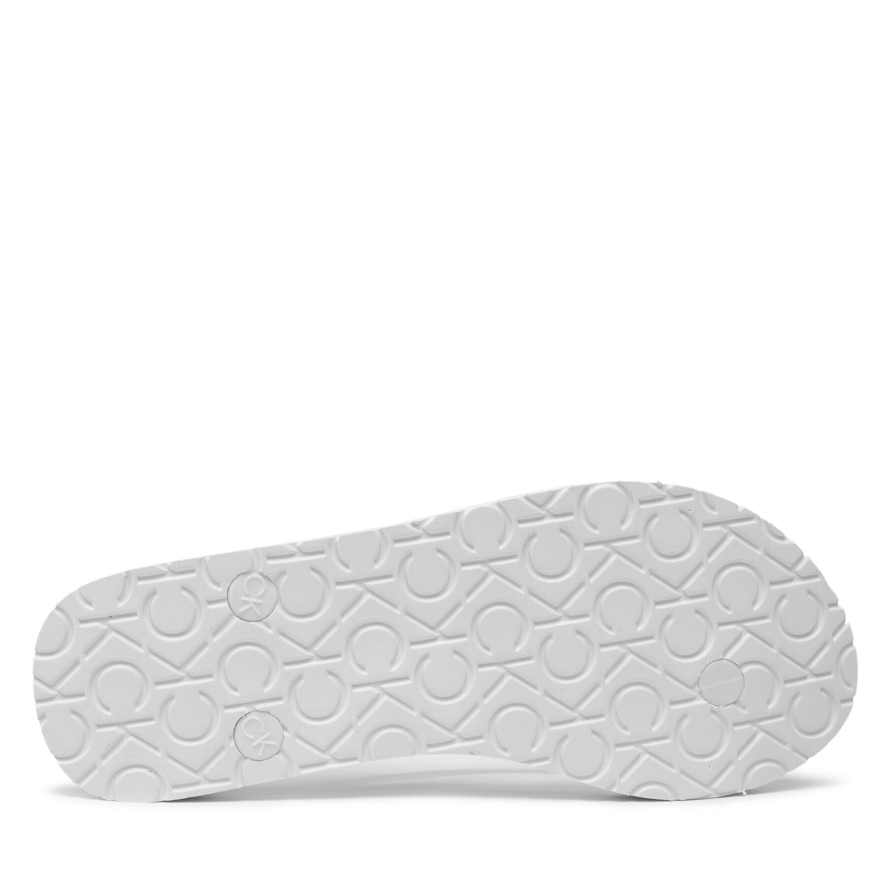 Calvin Klein Flip flop Flipflop HW0HW00743 Alb - Pled.ro