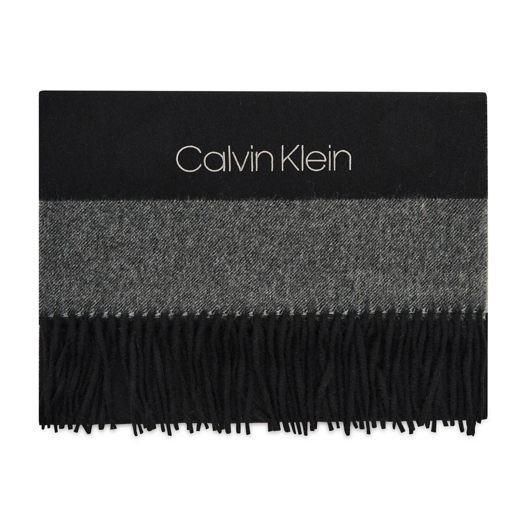 Calvin Klein Fular Block Scarf K60K608492 Negru - Pled.ro