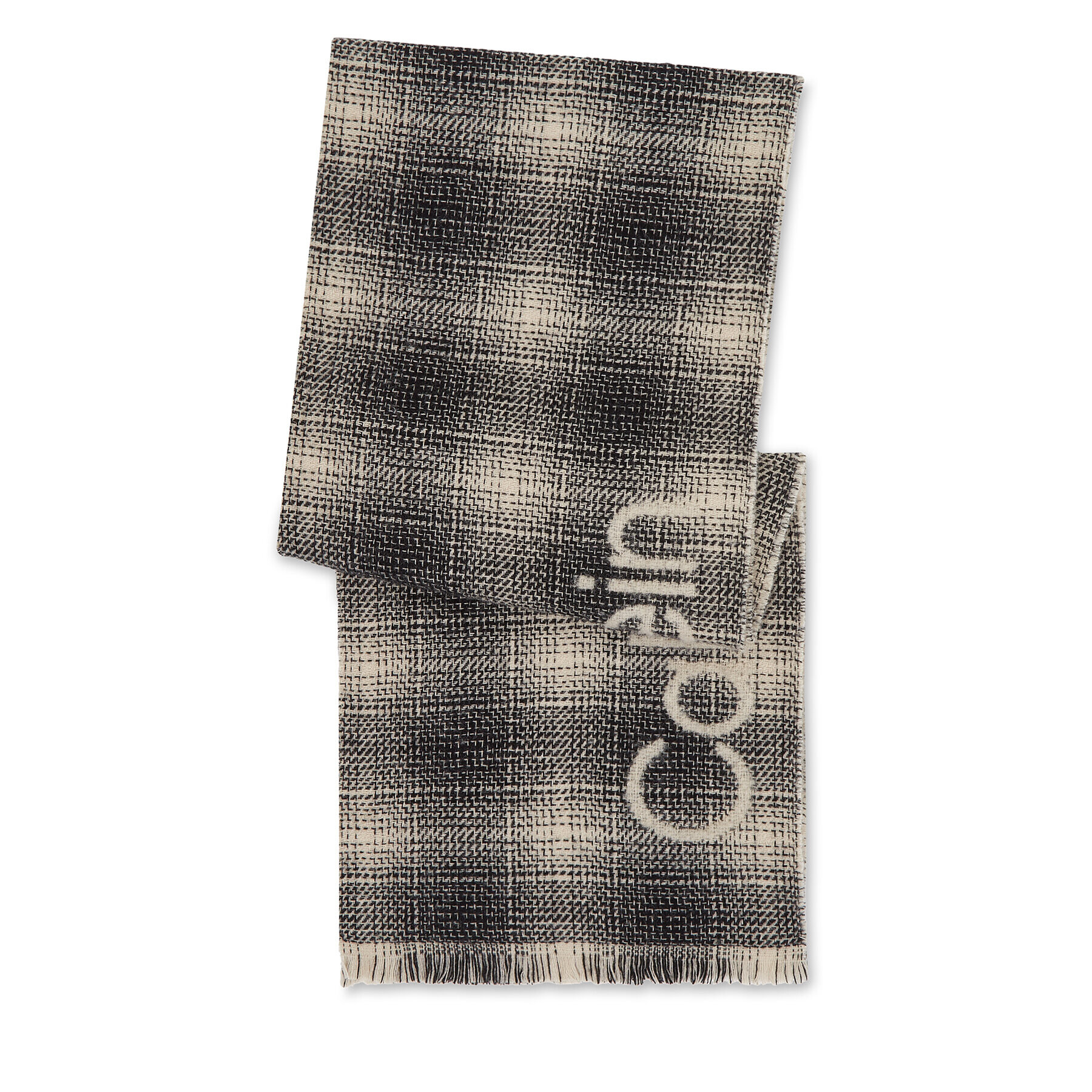 Calvin Klein Fular Check Scarf K50K510989 Negru - Pled.ro