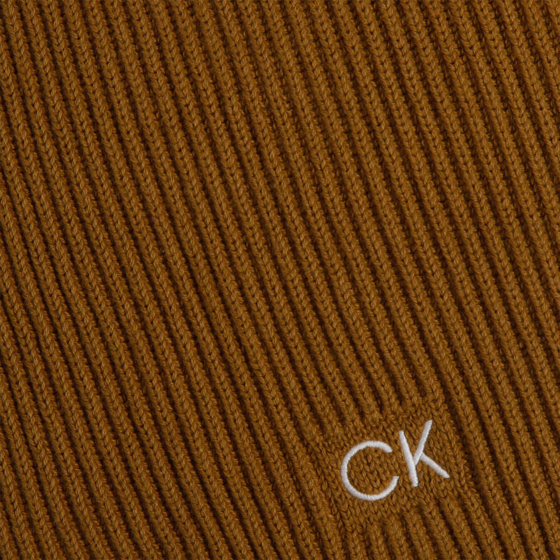 Calvin Klein Fular Classic Cotton Rib Scarf K50K509693 Maro - Pled.ro