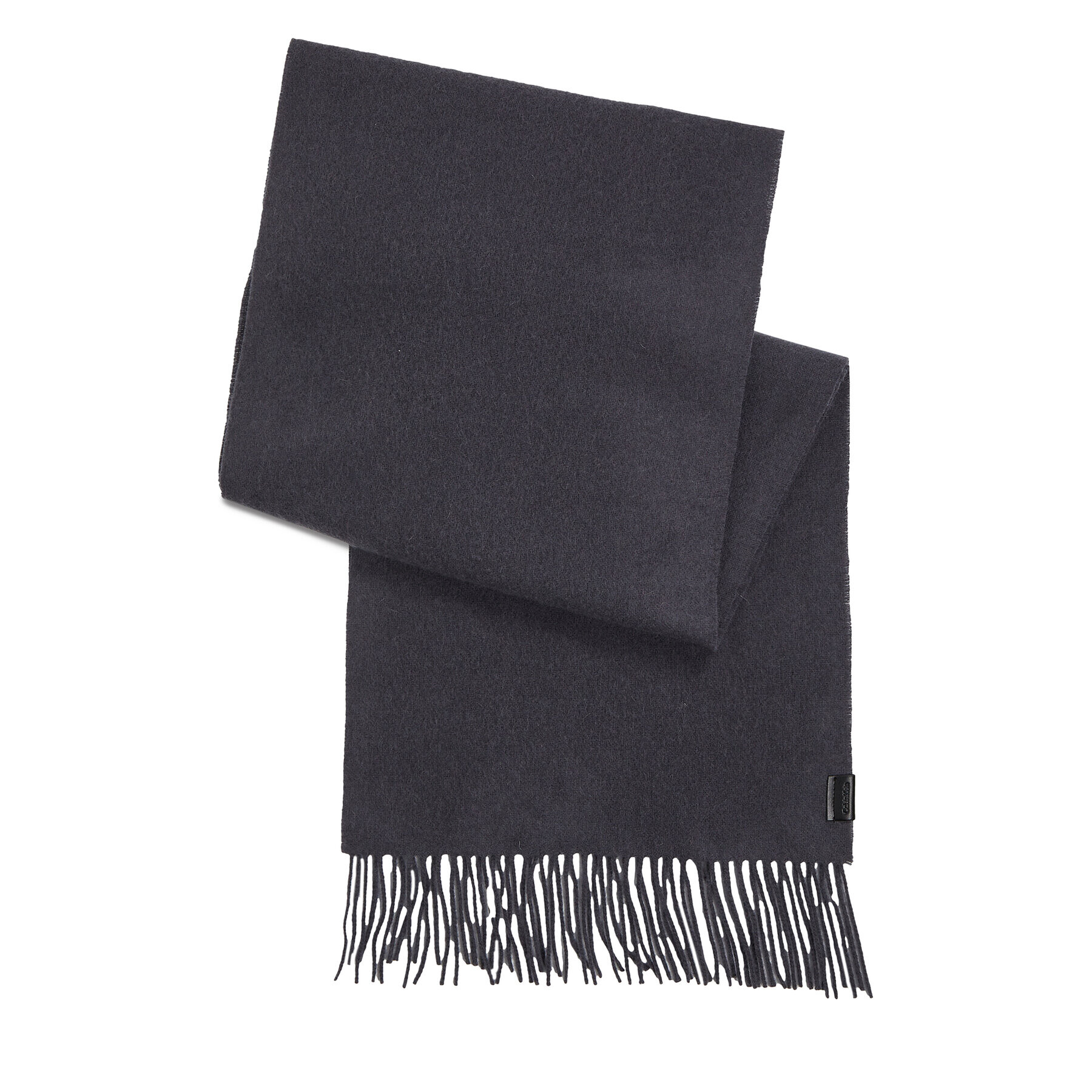 Calvin Klein Fular Classic Wool Woven Scarf K50K511008 Gri - Pled.ro