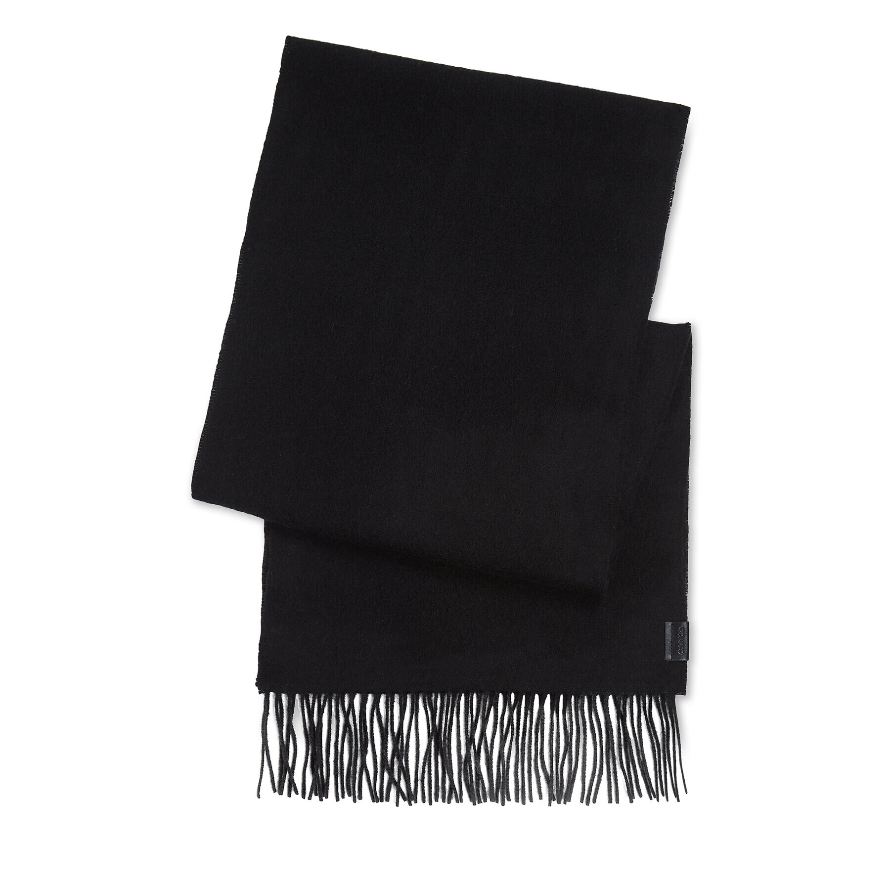 Calvin Klein Fular Classic Wool Woven Scarf K50K511008 Negru - Pled.ro