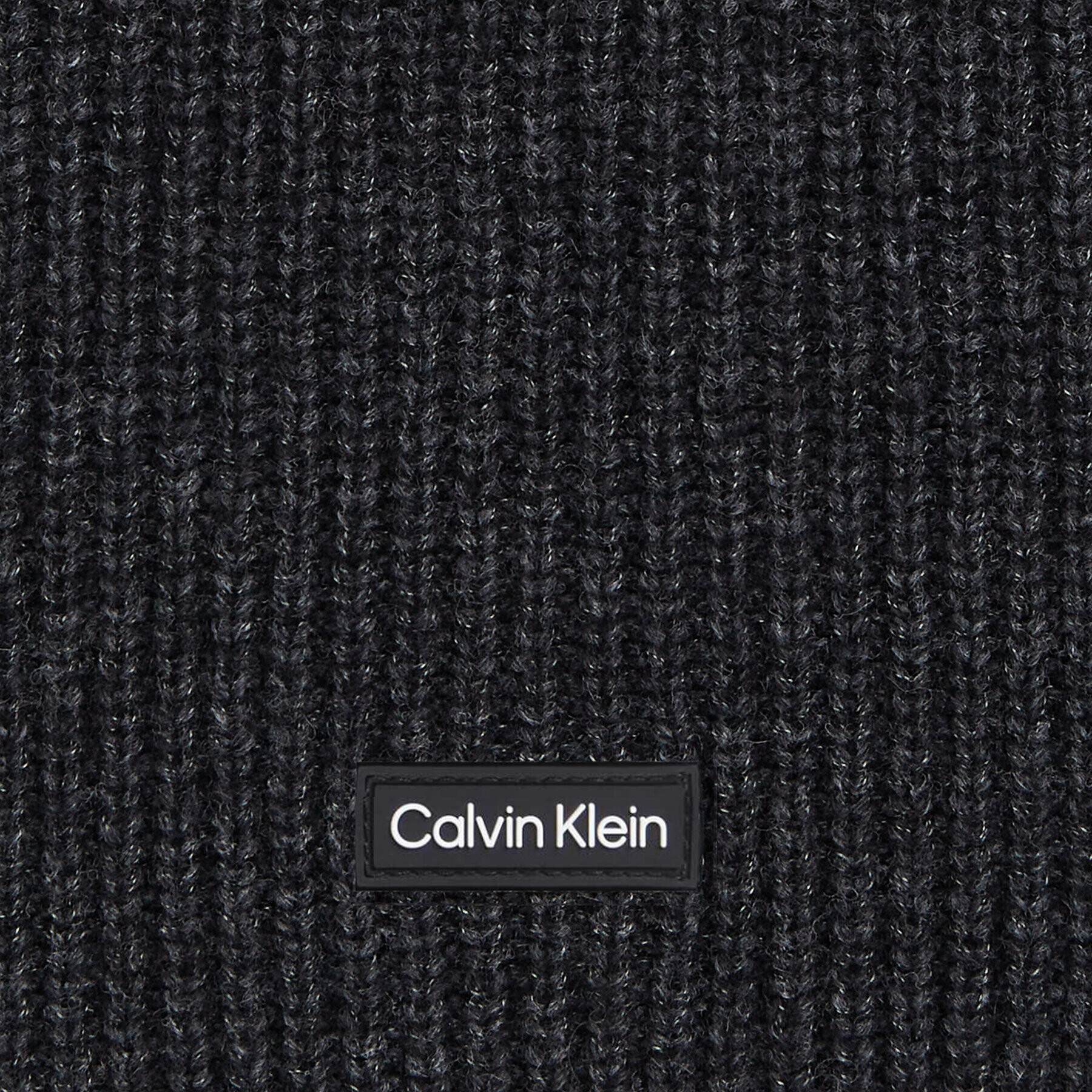 Calvin Klein Fular Daddy Wool Knit Scarf K50K510995 Gri - Pled.ro