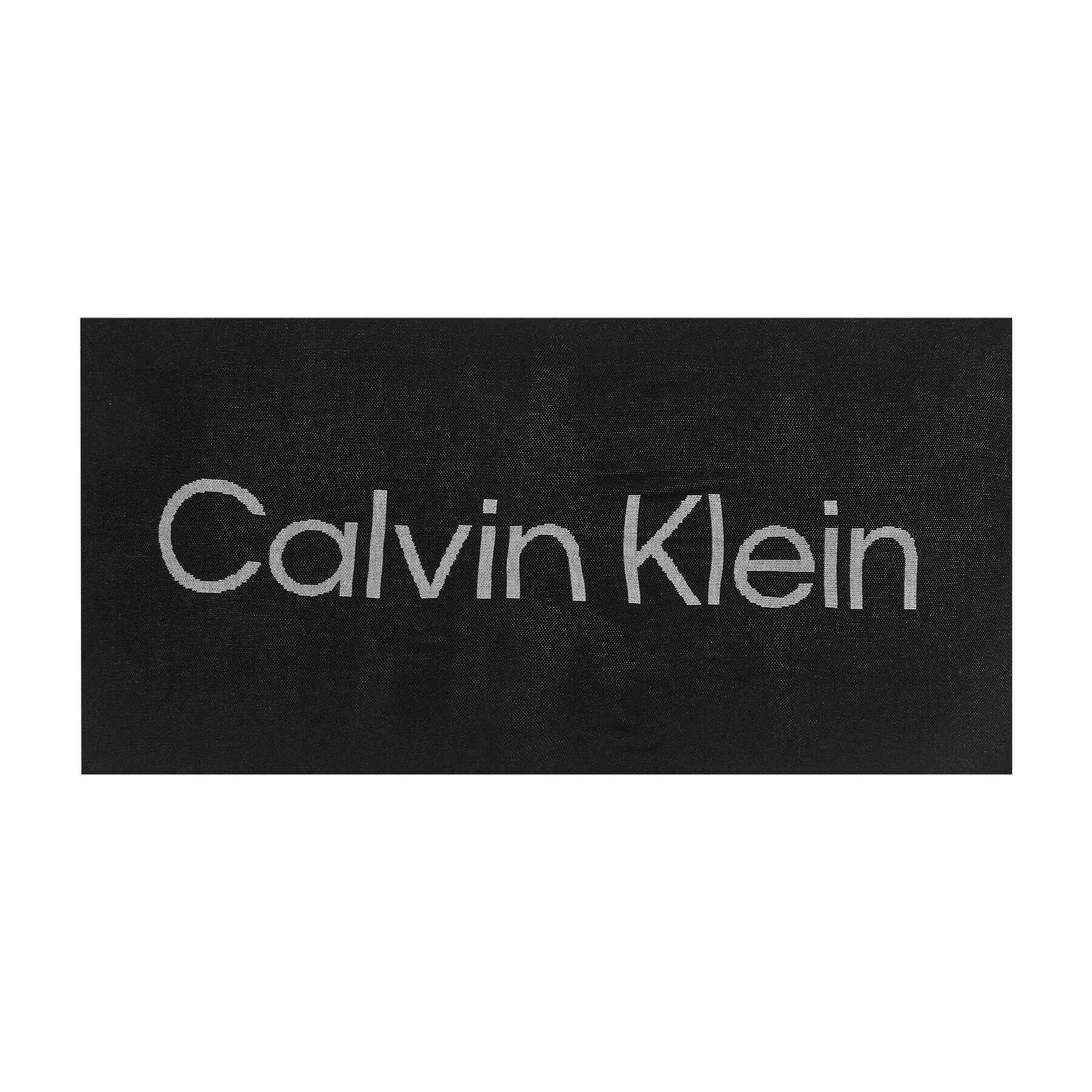 Calvin Klein Fular Eco Knit Blanket 100X200 K60K608643 Negru - Pled.ro