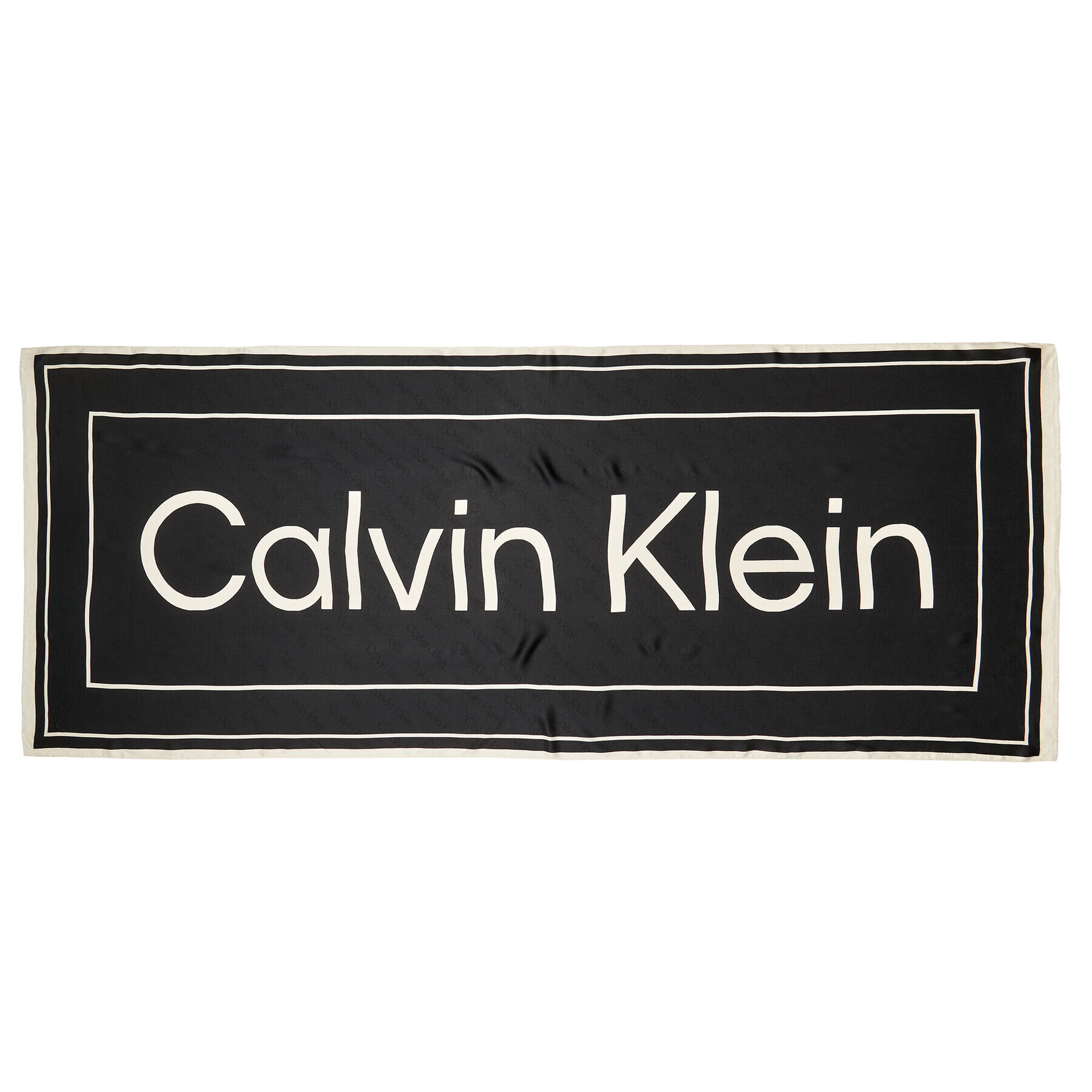 Calvin Klein Fular Logo K60K610814 Negru - Pled.ro