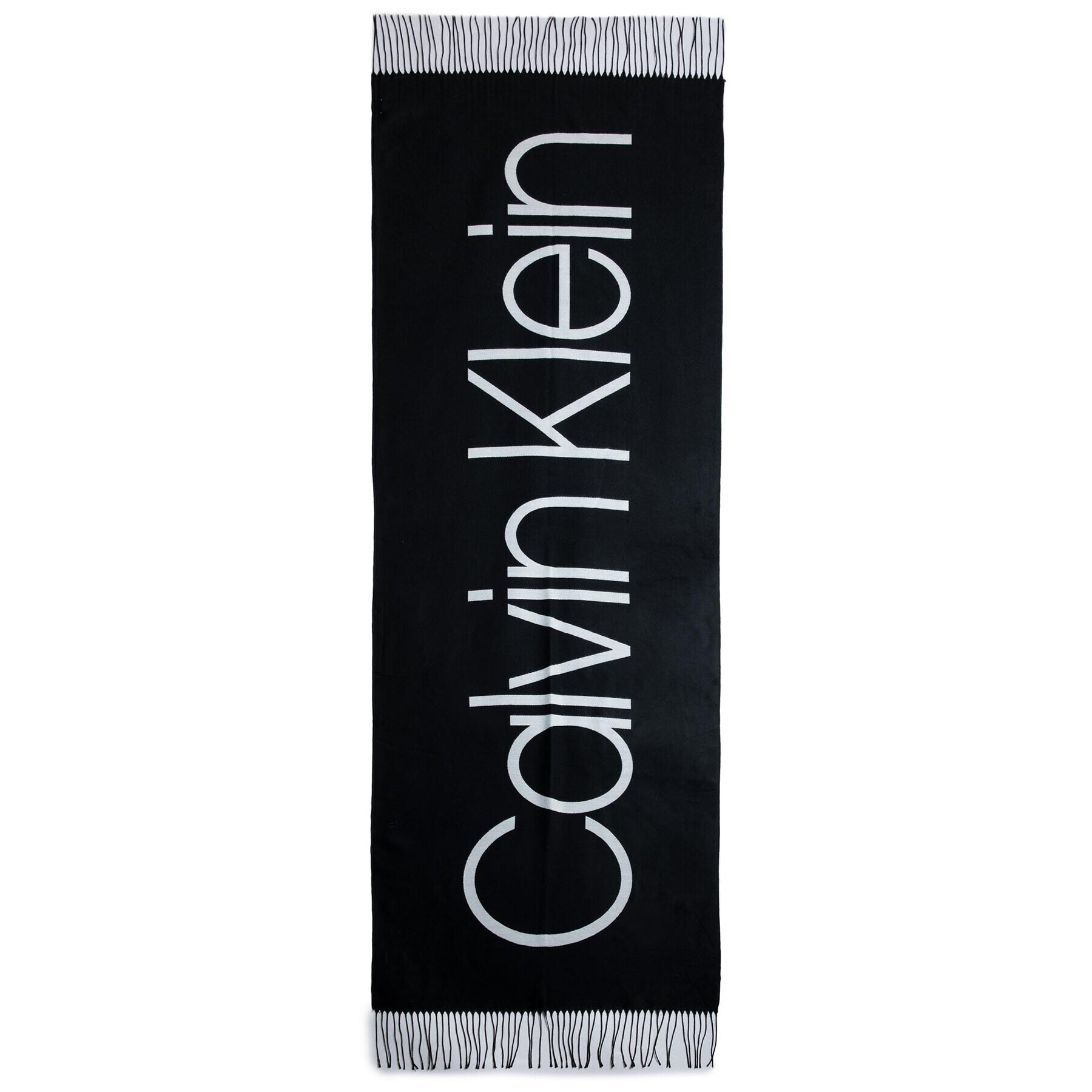 Calvin Klein Fular Scarf K60K607322 Negru - Pled.ro