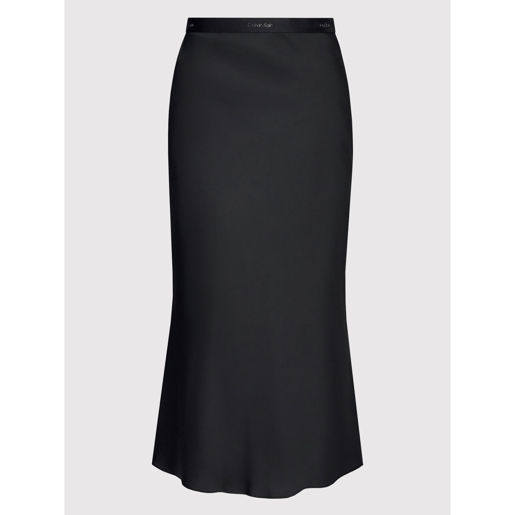 Calvin Klein Fustă midi Bias K20K203514 Negru Regular Fit - Pled.ro