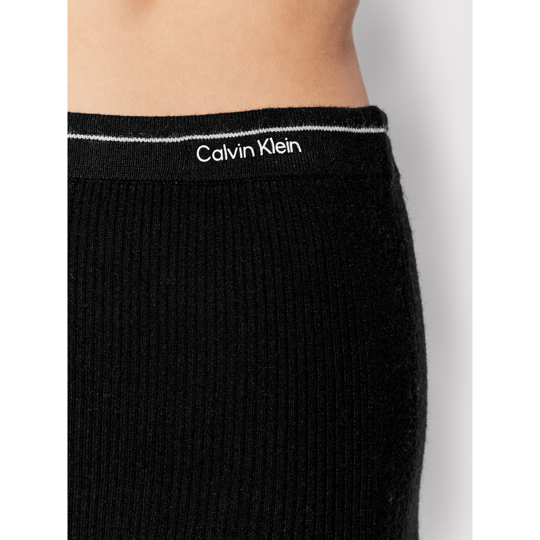 Calvin Klein Fustă tip creion K20K203486 Negru Slim Fit - Pled.ro