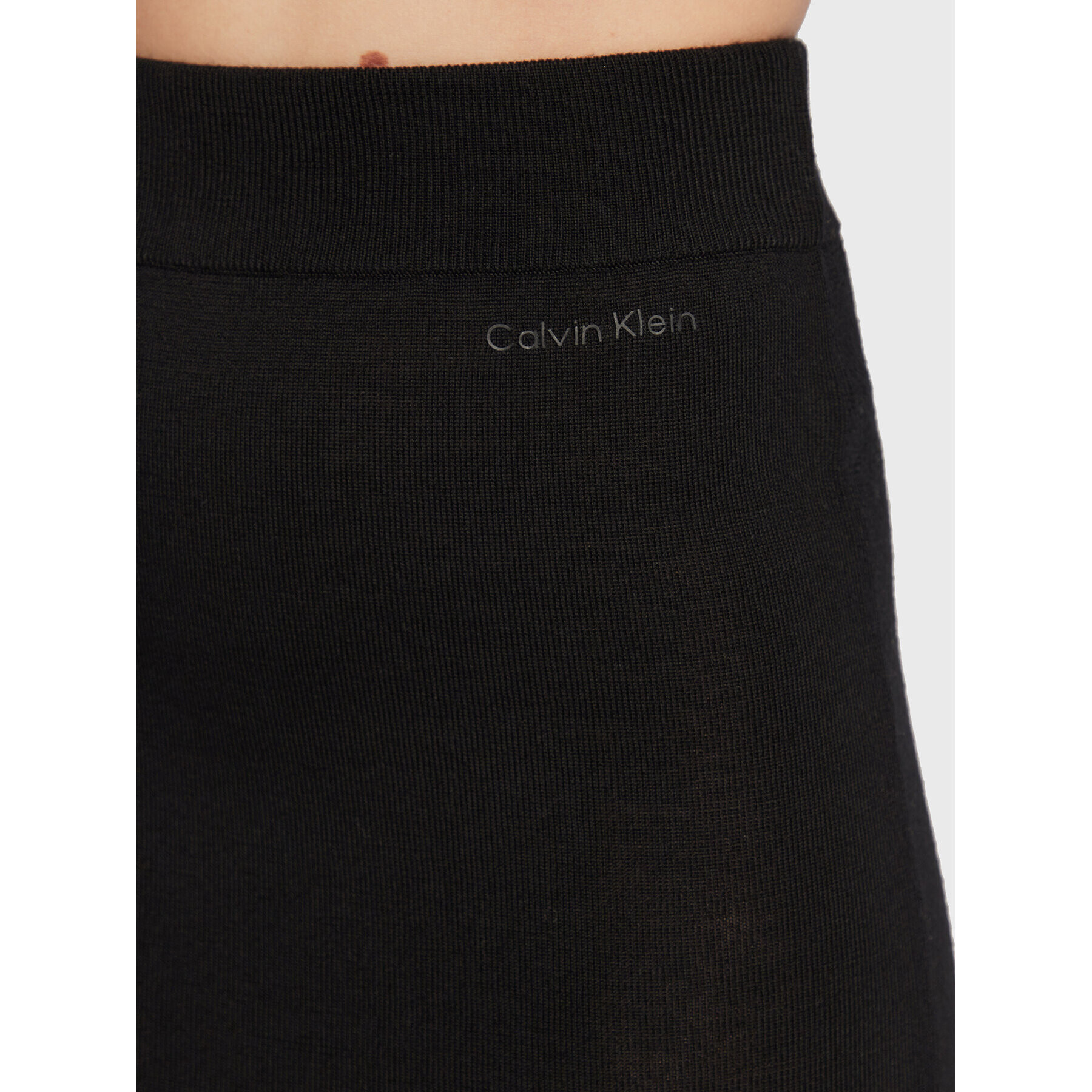 Calvin Klein Fustă tip creion K20K204910 Negru Slim Fit - Pled.ro