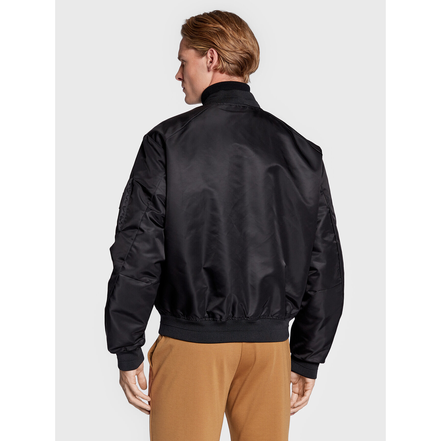 Calvin Klein Geacă bomber Hero K10K109907 Negru Relaxed Fit - Pled.ro