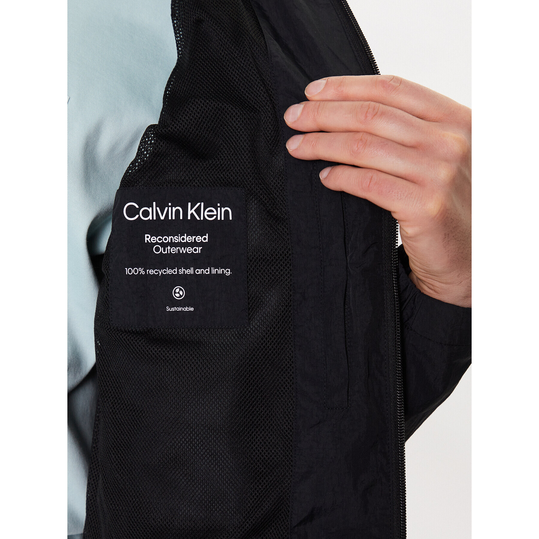 Calvin Klein Geacă K10K111441 Negru Regular Fit - Pled.ro