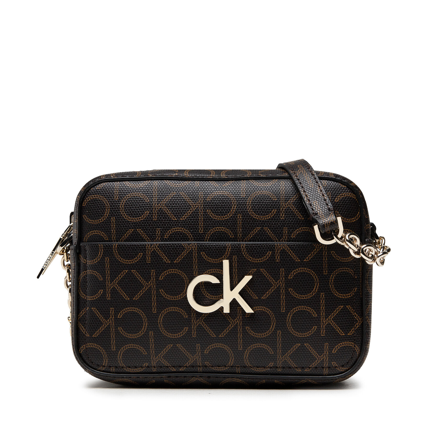 Calvin Klein Geantă Camera Bag Monogram K60K608324 Maro - Pled.ro