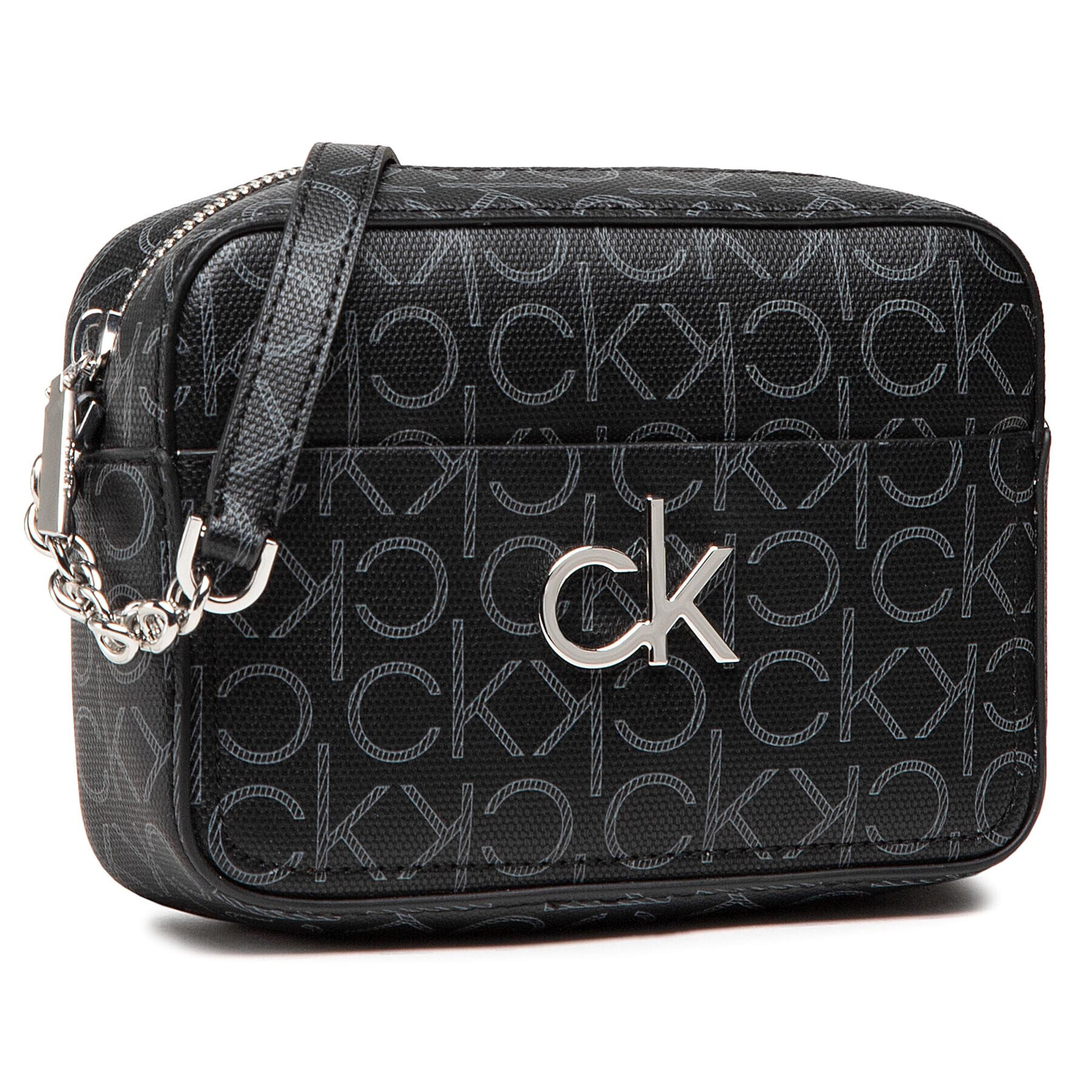 Calvin Klein Geantă Camera Bag Monogram K60K608324 Negru - Pled.ro