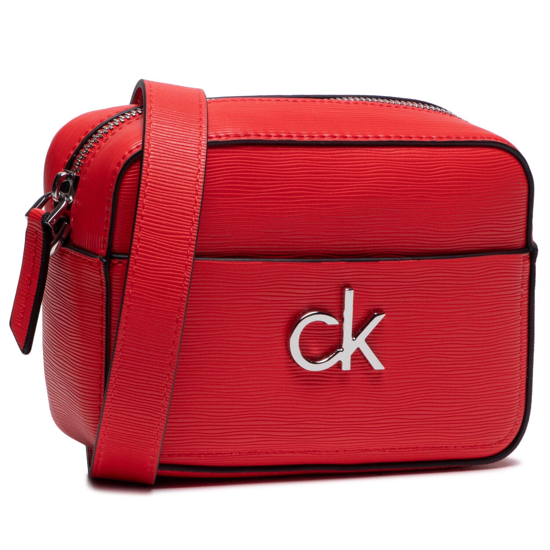 Calvin Klein Geantă Camera Bag W/Pckt Eyelets K60K608069 Roșu - Pled.ro