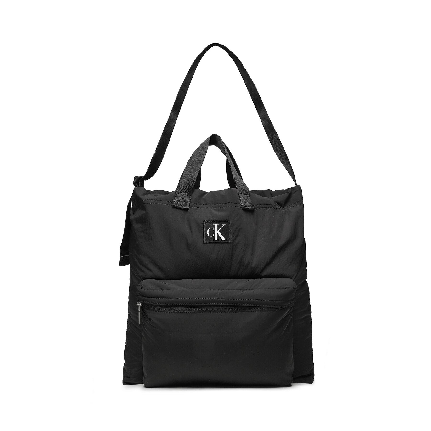 Calvin Klein Geantă City Nylon Flight Tote 40 K60K610857 Negru - Pled.ro