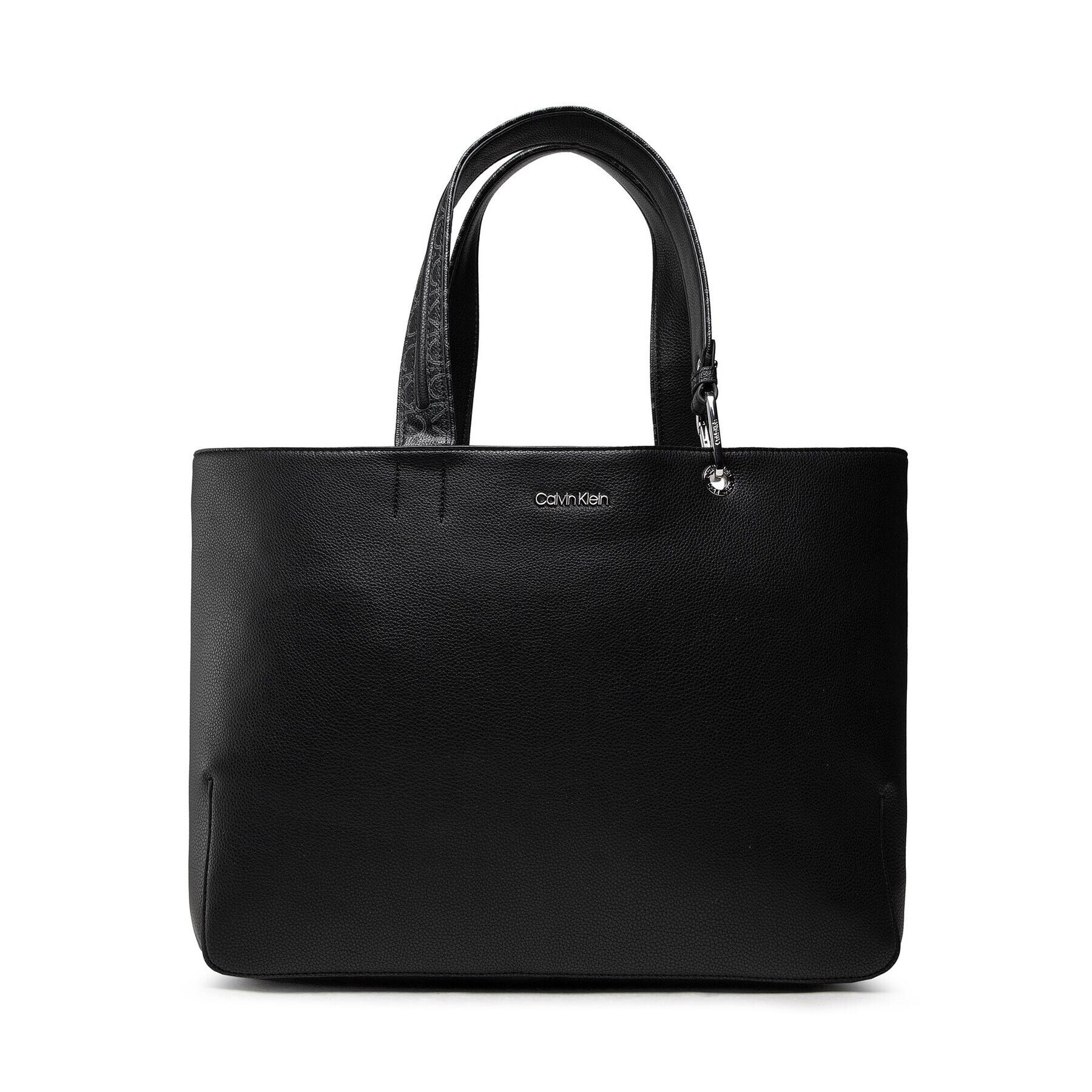 Calvin Klein Geantă Ck Accent Shopper Md K60K608442 Negru - Pled.ro