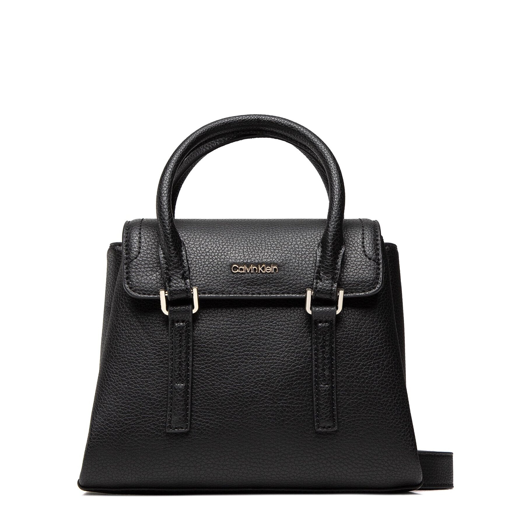 Calvin Klein Geantă Ck Elevated Satchel Mini K60K609851 Negru - Pled.ro