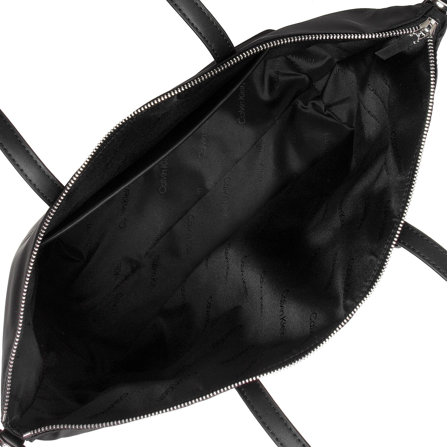 Calvin Klein Geantă Ck Must Nylon Shopper K60K609868 Negru - Pled.ro