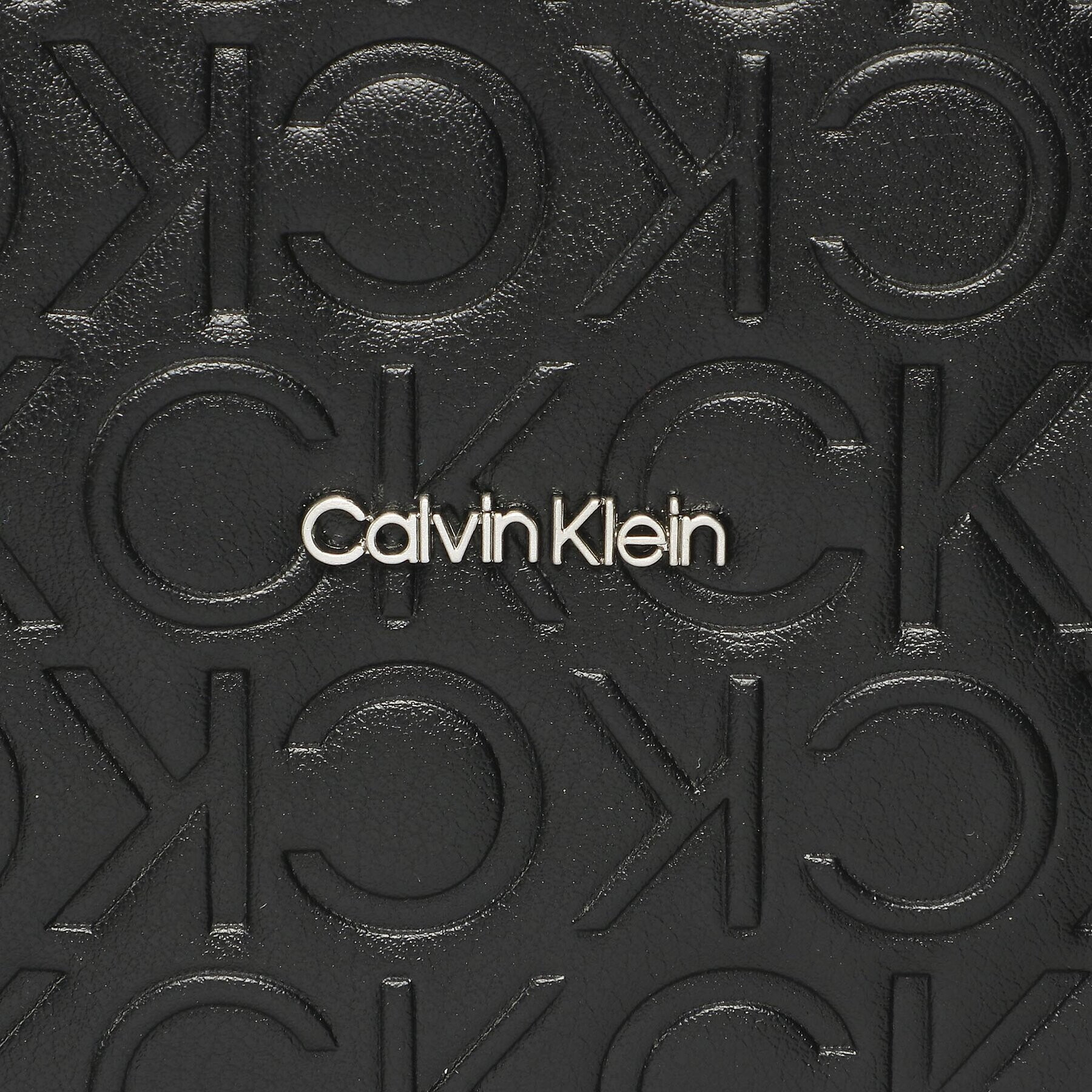 Calvin Klein Geantă Ck Must Shopper Md/Emb Mono K60K610926 Negru - Pled.ro