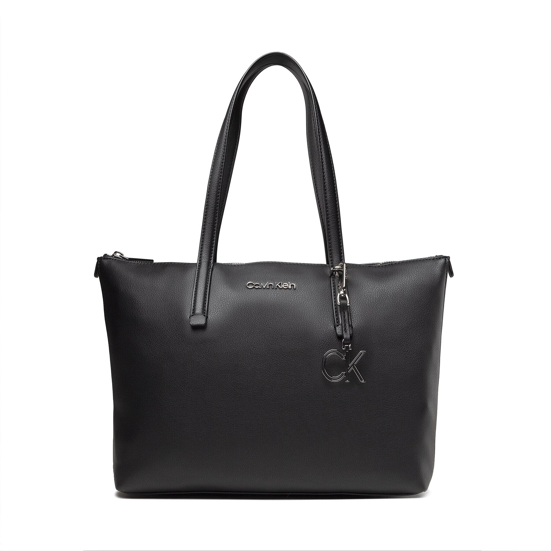 Calvin Klein Geantă Ck Must Shopper Md K60K608283 Negru - Pled.ro