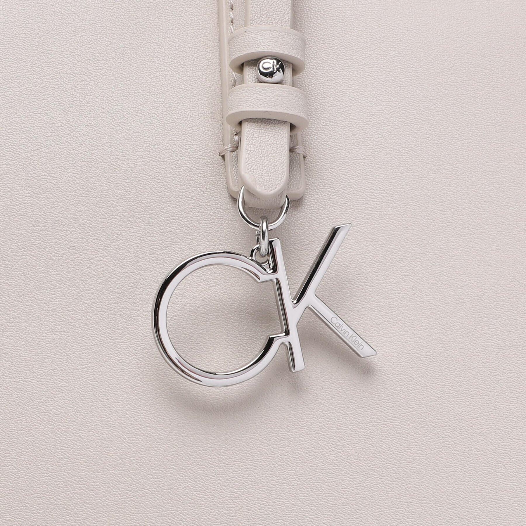 Calvin Klein Geantă Ck Must Shopper Md K60K609874 Bej - Pled.ro