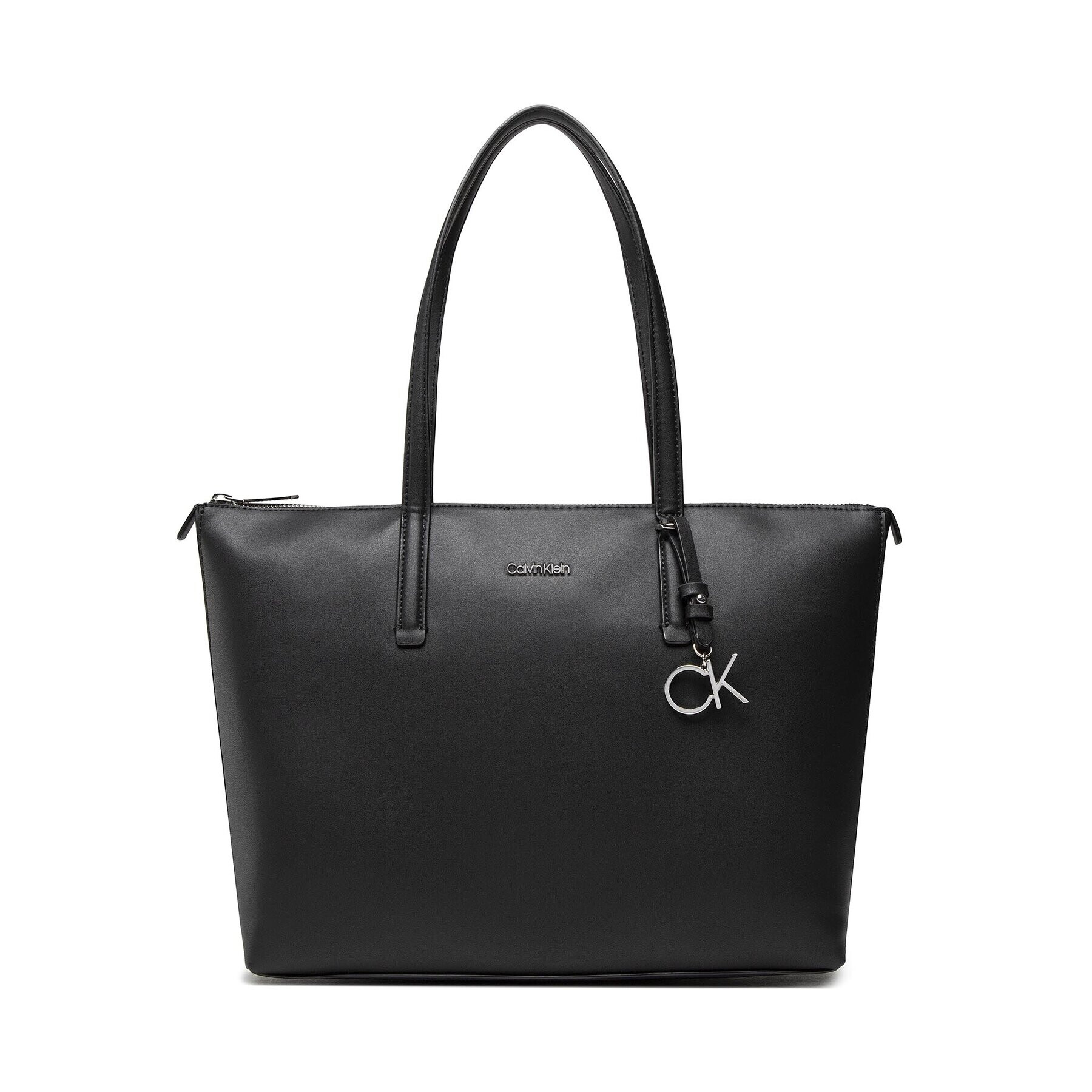 Calvin Klein Geantă Ck Must Shopper Md K60K609874 Negru - Pled.ro